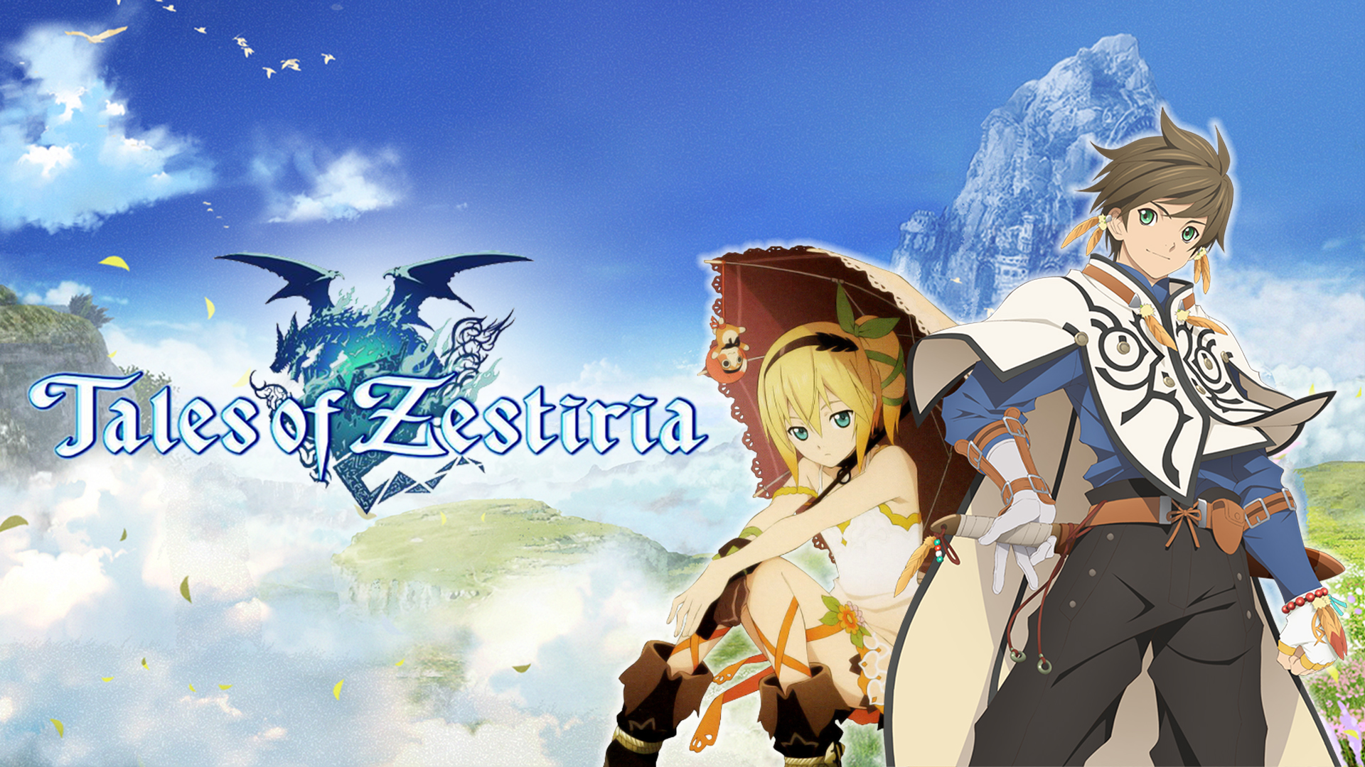 anime, tales of zestiria the x, edna (zestiria), sorey (zestiria), tales of zestiria, video game, tales of