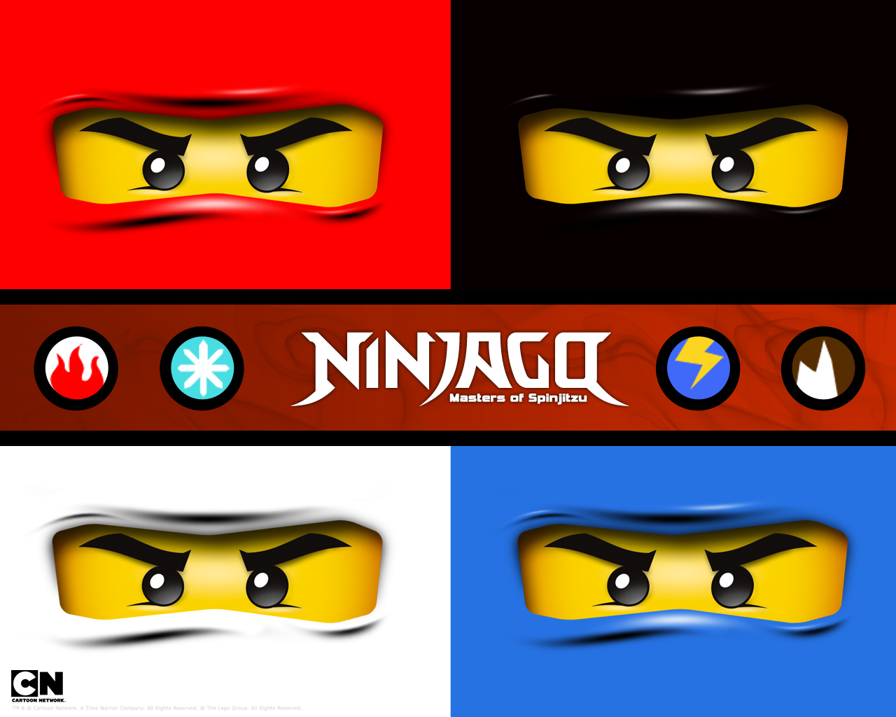 lego ninjago: masters of spinjitzu, tv show, cole (ninjago), jay walker, kai (ninjago), lego, zane (ninjago)