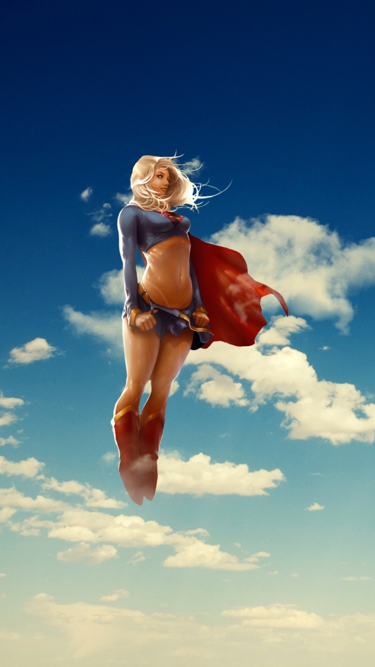 Download mobile wallpaper Superman, Comics, Supergirl for free.