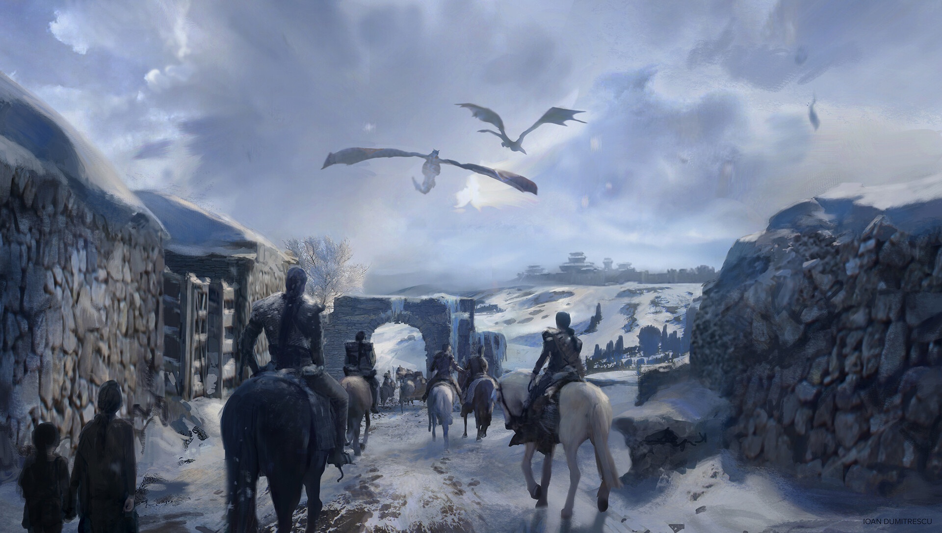 Télécharger des fonds d'écran Winterfell (Jeu Des Trônes) HD