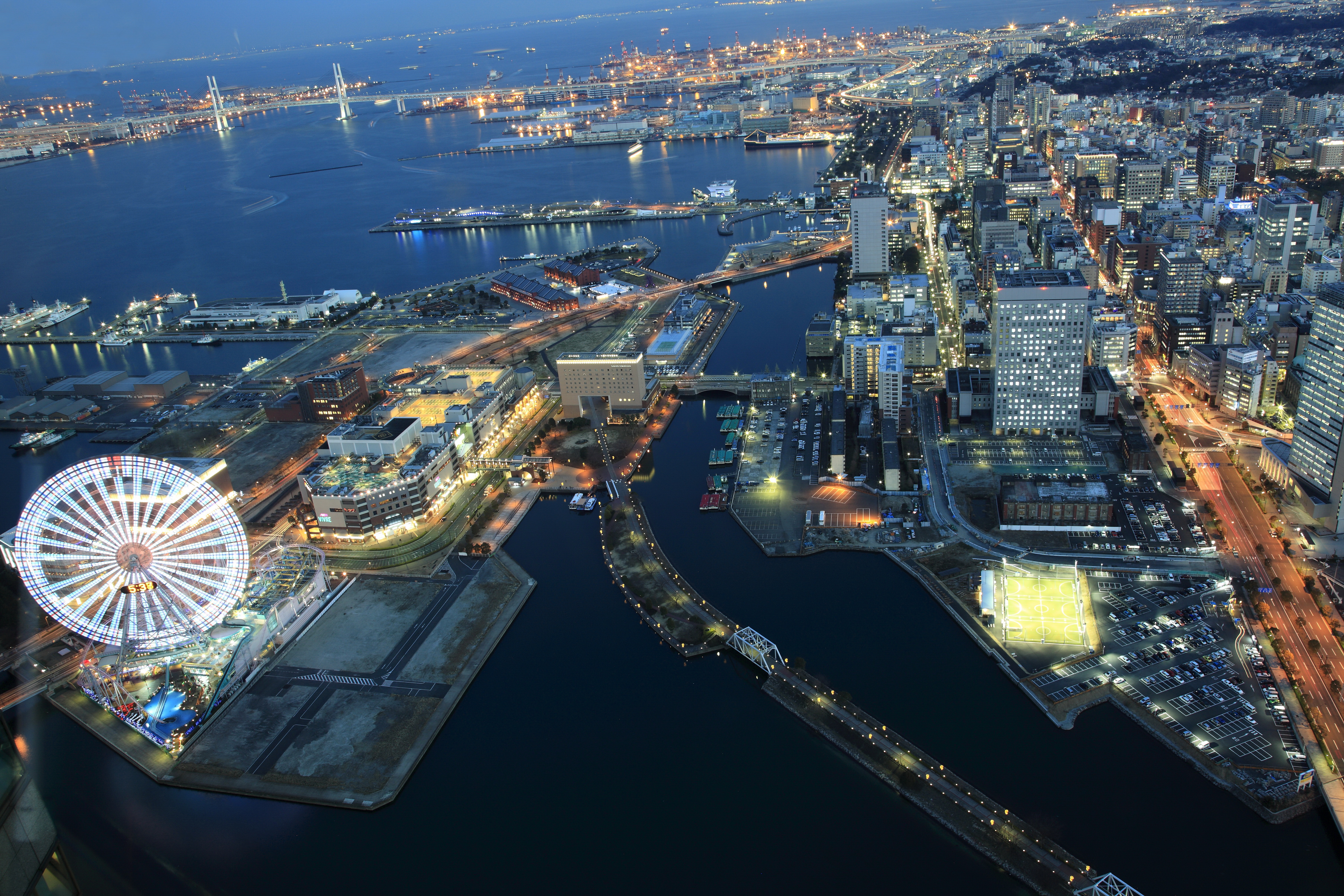 Скачать обои бесплатно Города, Япония, Йокогама, Сделано Человеком картинка на рабочий стол ПК