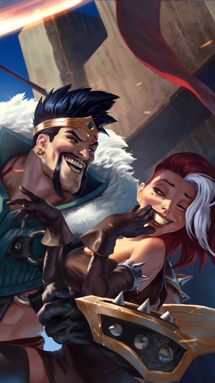 Download mobile wallpaper Video Game, Draven (League Of Legends), Legends Of Runeterra for free.