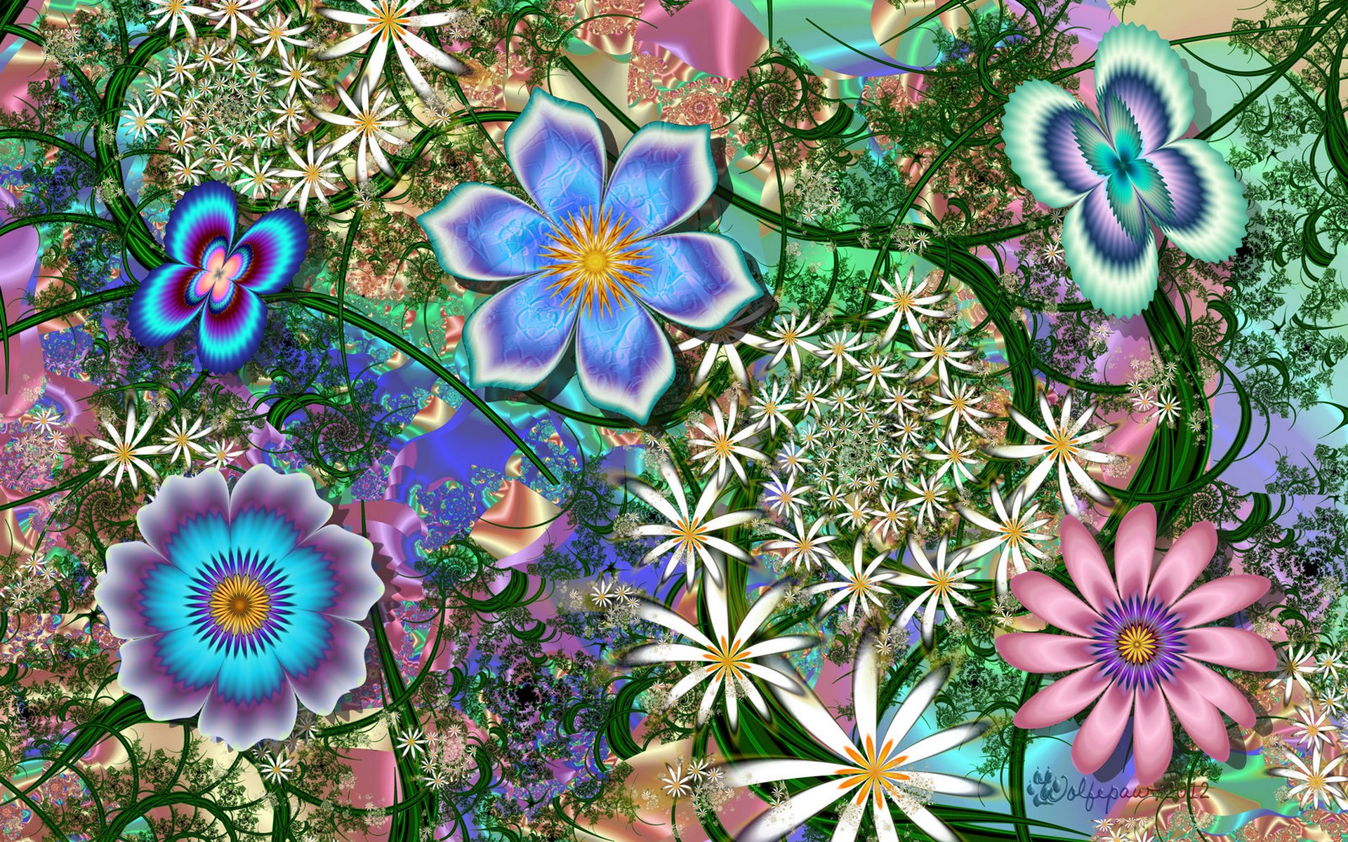 Baixar papel de parede para celular de Flores, Flor, Cores, Colorido, Artistico gratuito.