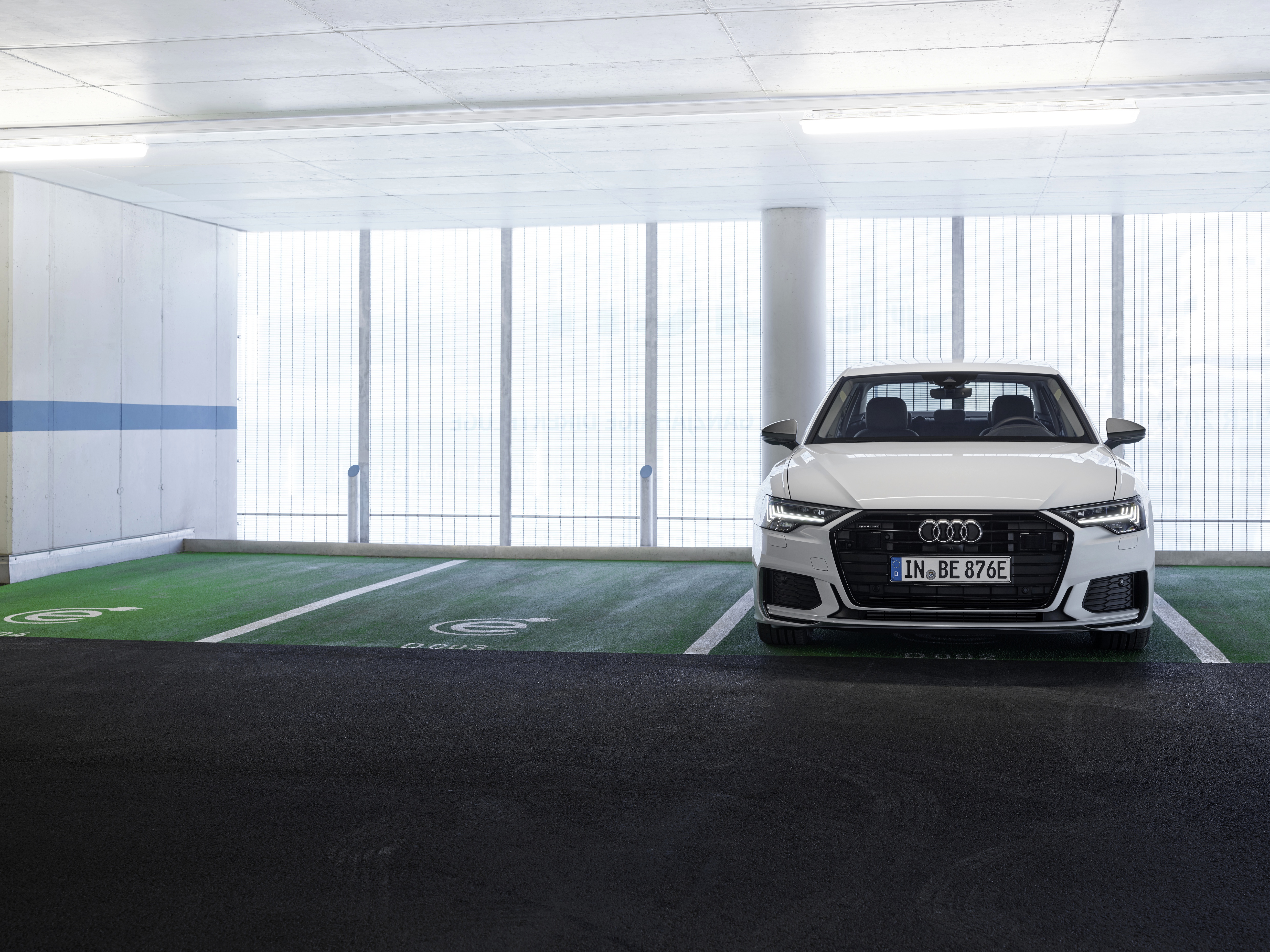 Handy-Wallpaper Audi, Autos, Audi A6, Kompaktwagen, Fahrzeuge, Weißes Auto kostenlos herunterladen.