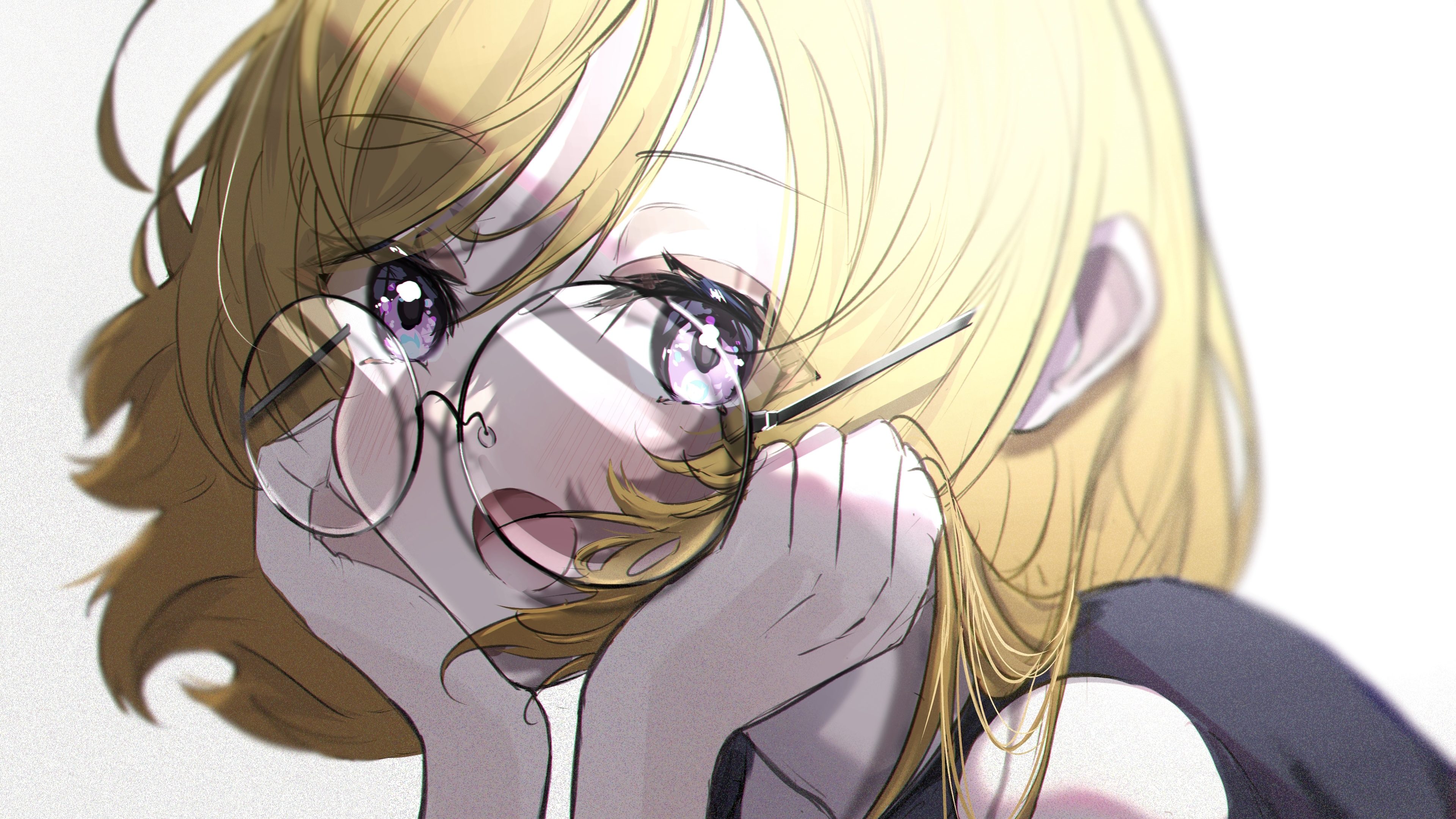Laden Sie das Brille, Animes, Hanayo Koizumi, Liebesleben!-Bild kostenlos auf Ihren PC-Desktop herunter
