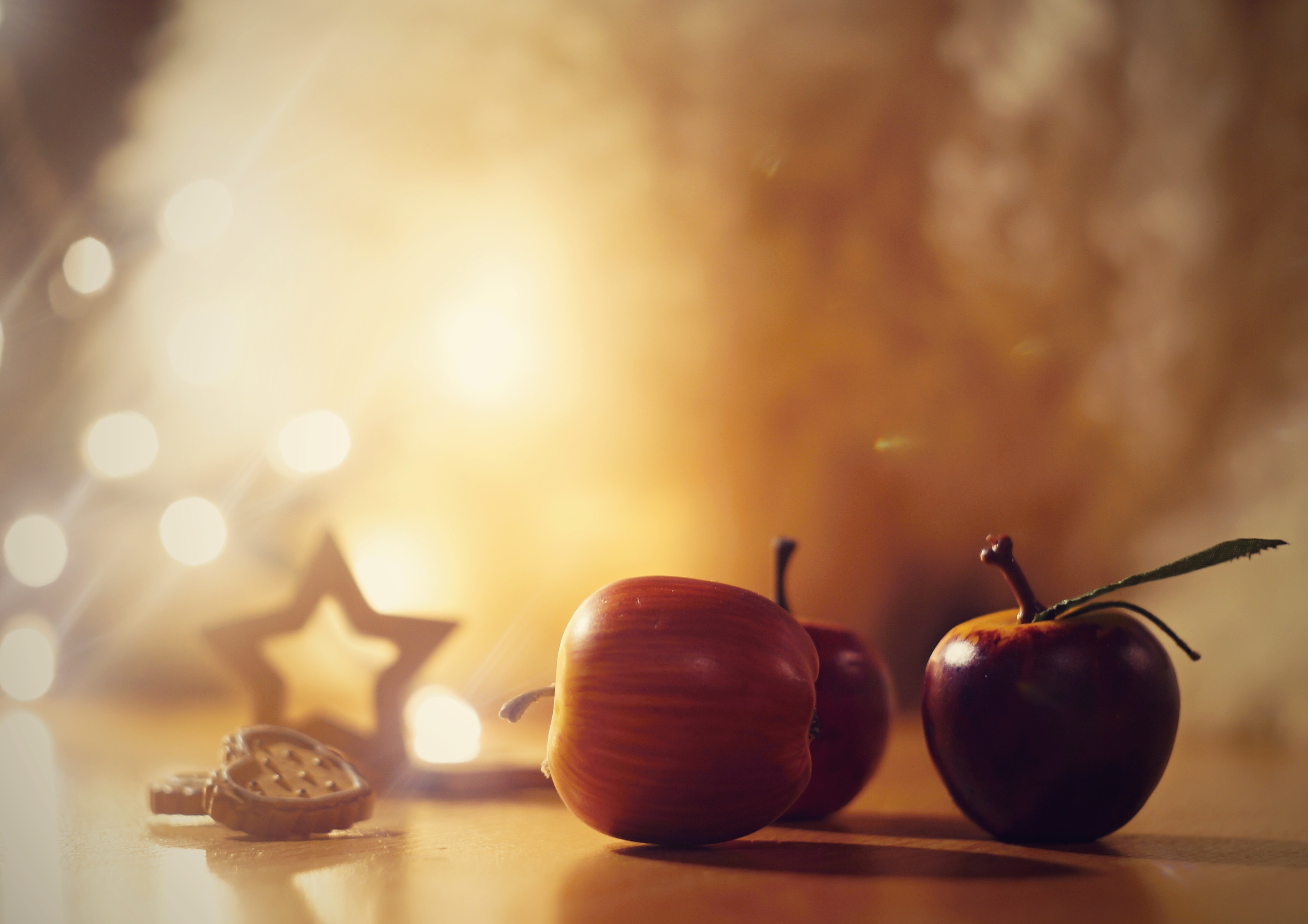 1920 x 1080 picture apples, holidays, cookies, christmas