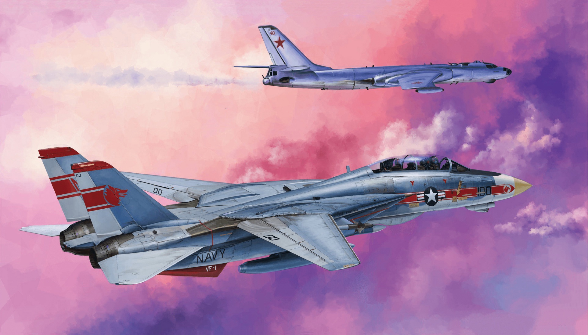 Скачать картинку Реактивный Истребитель, Военные, Боевой Самолет, Грумман F 14 Томкэт, Реактивные Истребители в телефон бесплатно.