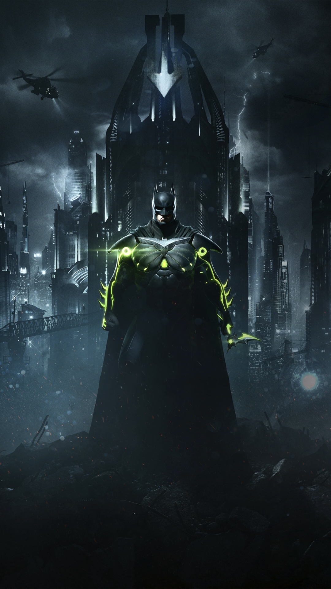 Handy-Wallpaper Batman, Computerspiele, Injustice 2, Injustice kostenlos herunterladen.