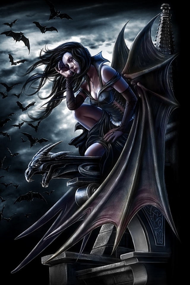 Download mobile wallpaper Gothic, Dark for free.