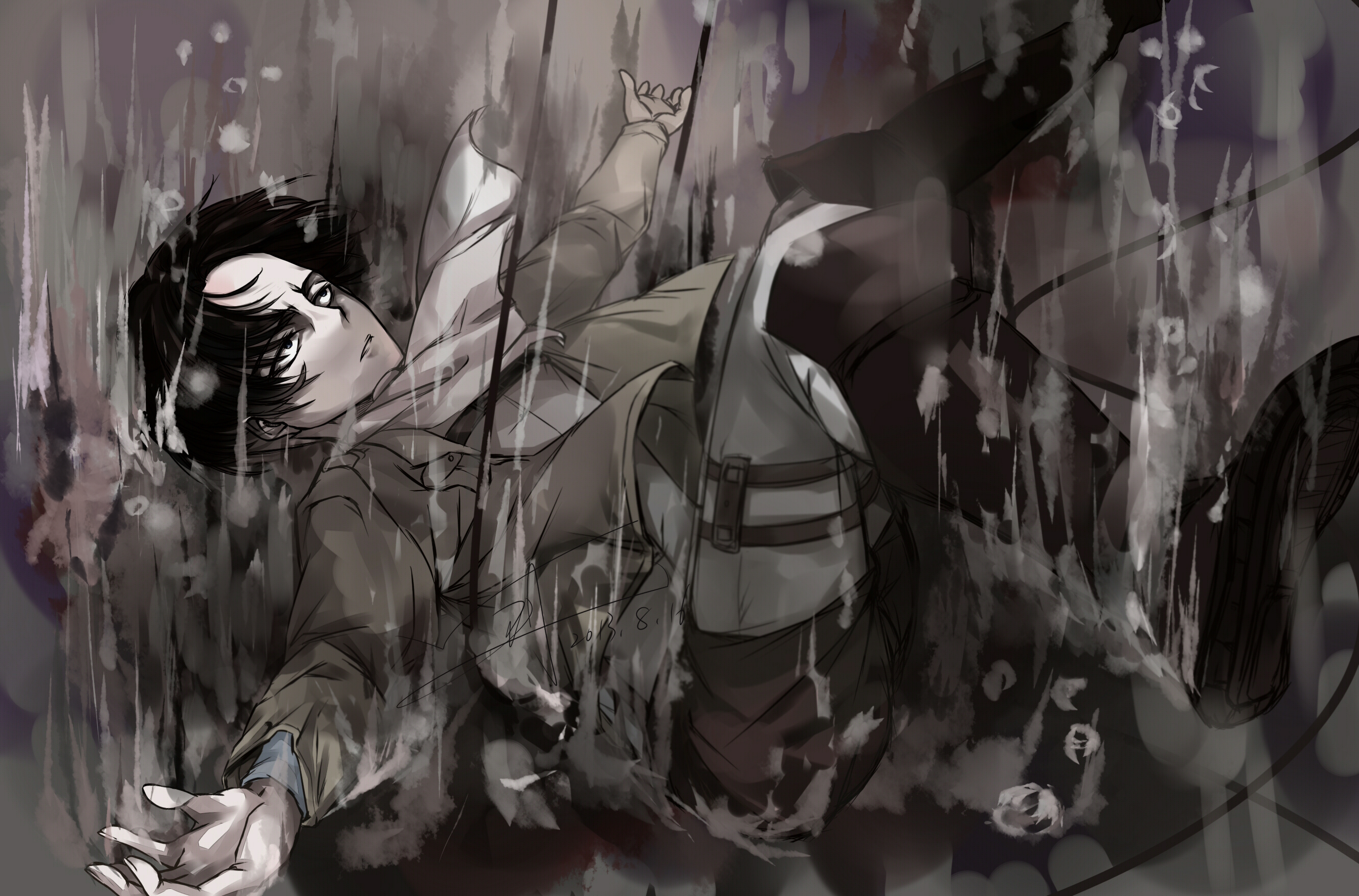 Download mobile wallpaper Anime, Attack On Titan, Levi Ackerman for free.