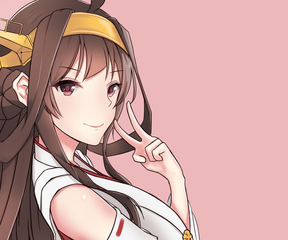 Handy-Wallpaper Animes, Kantai Sammlung, Kongou (Kancolle) kostenlos herunterladen.