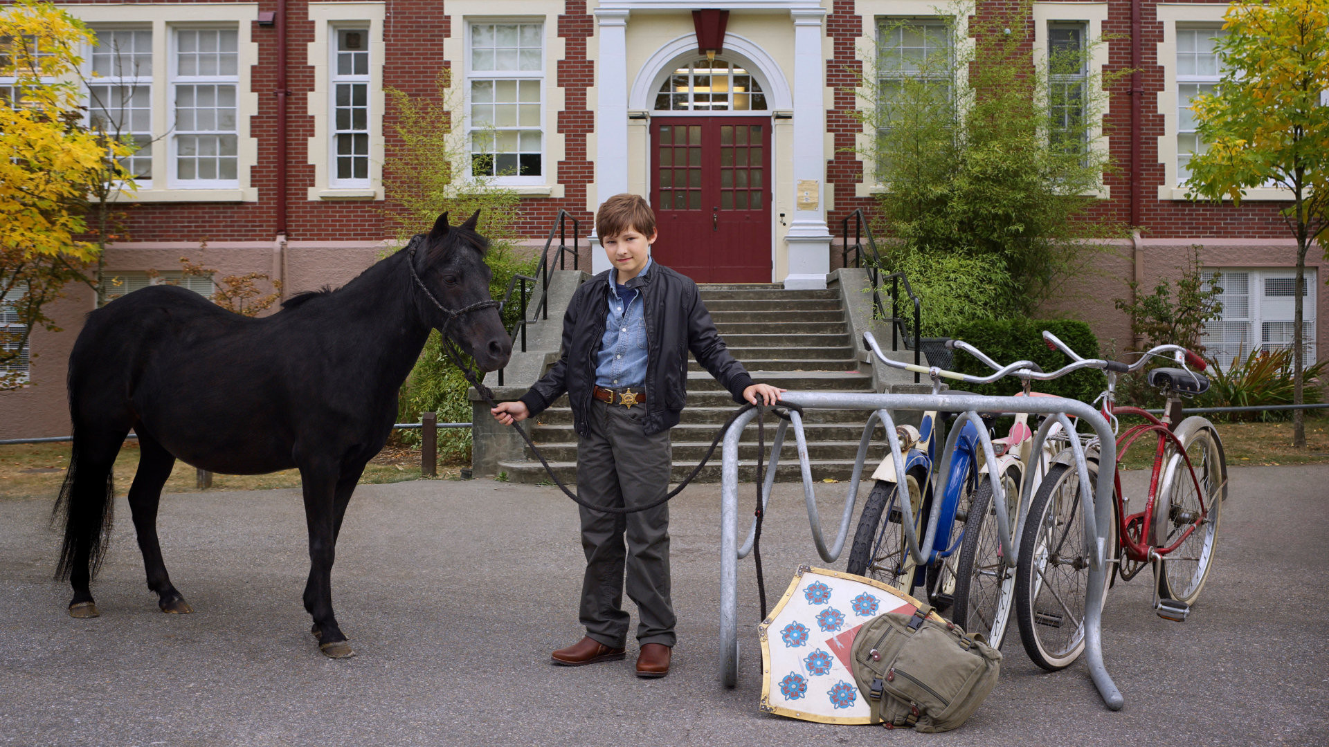 Download mobile wallpaper Horse, Once Upon A Time, Tv Show, Henry Mills for free.
