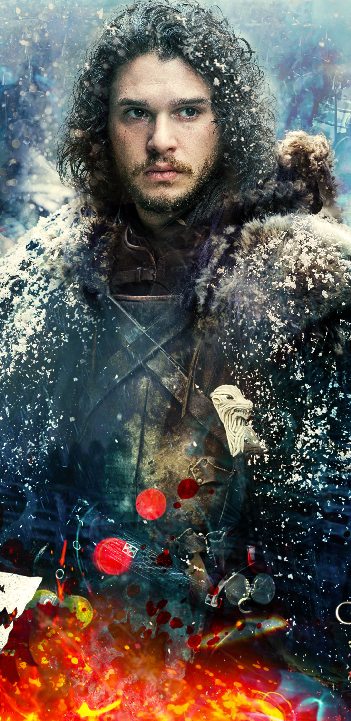 Téléchargez des papiers peints mobile Séries Tv, Kit Harington, Jon Snow, Le Trône De Fer : Game Of Thrones gratuitement.