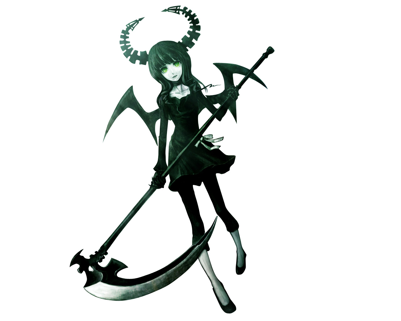 Free download wallpaper Anime, Black Rock Shooter, Dead Master (Black Rock Shooter) on your PC desktop