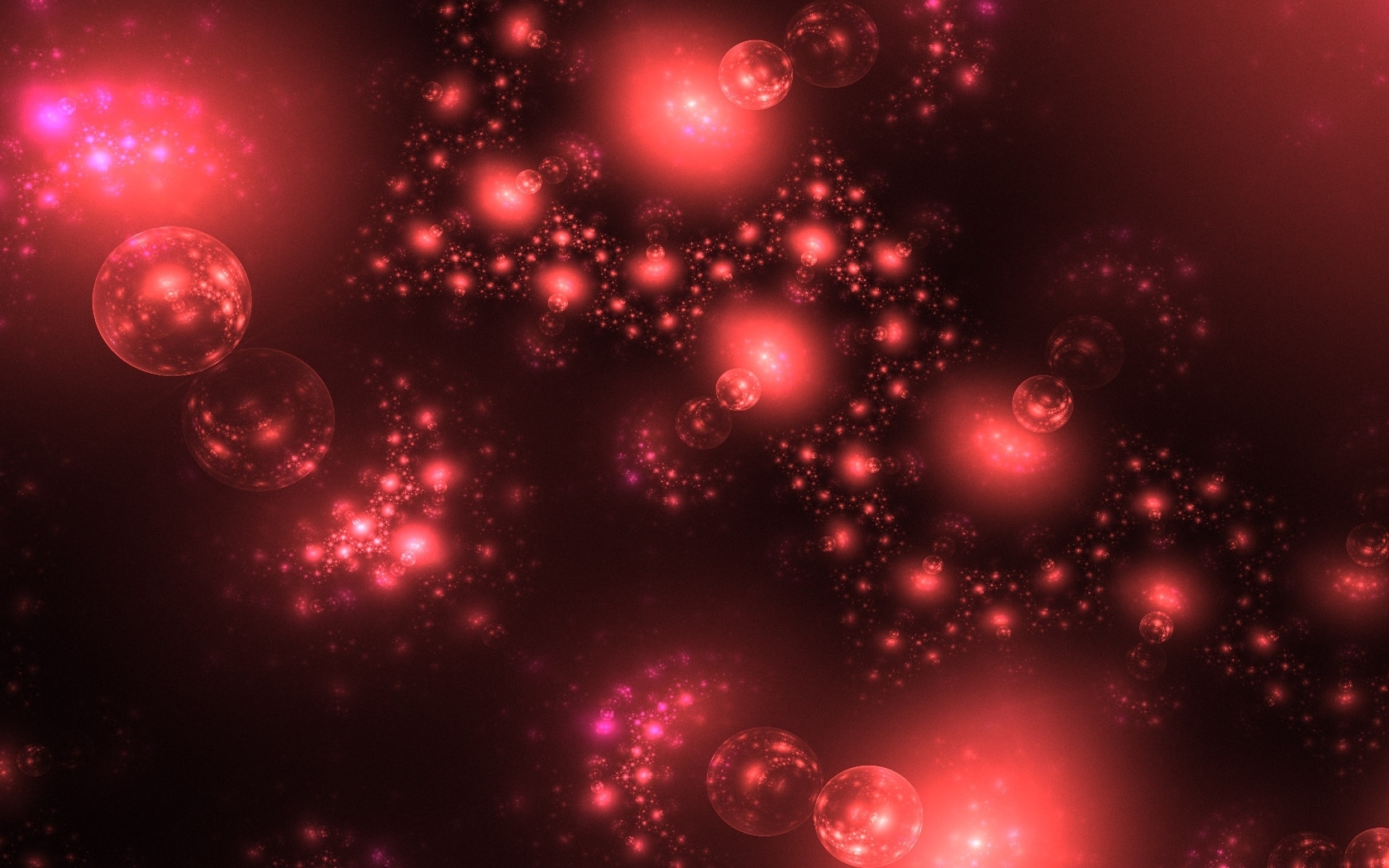 Free download wallpaper Abstract, Fractal, Bubble, Ligths on your PC desktop