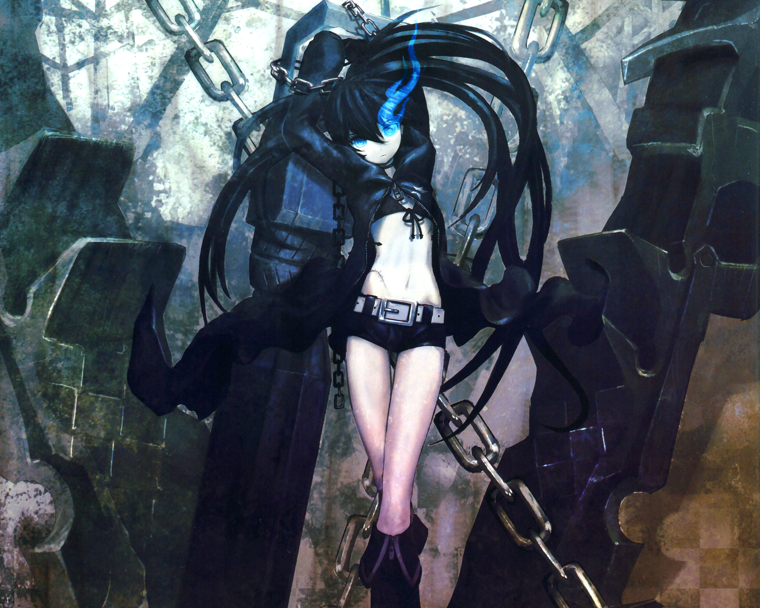 Free download wallpaper Anime, Black Rock Shooter on your PC desktop