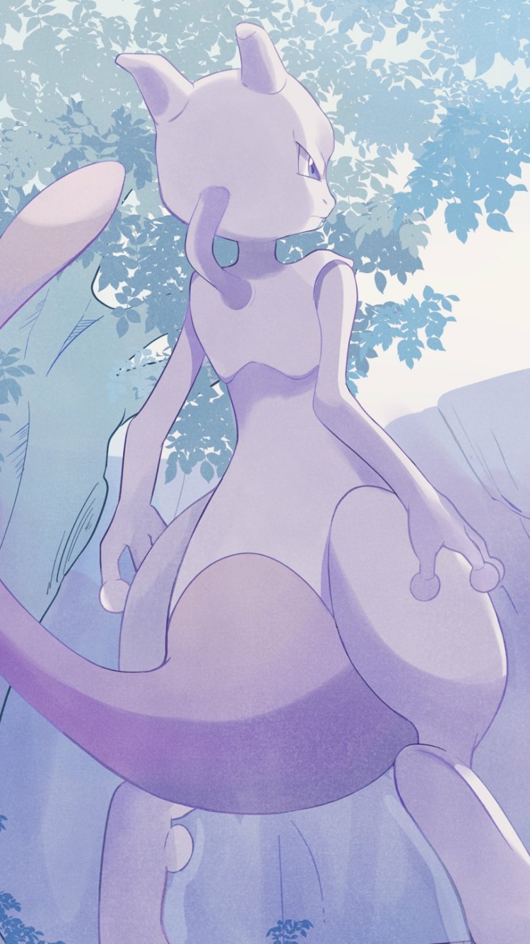 Download mobile wallpaper Anime, Pokémon, Mewtwo (Pokémon) for free.
