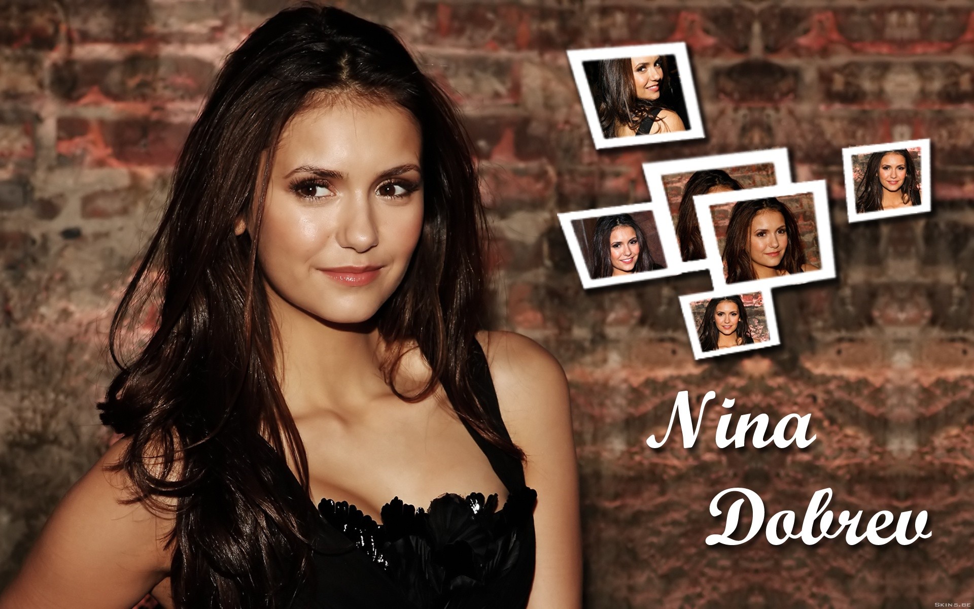 Free download wallpaper Celebrity, Nina Dobrev on your PC desktop