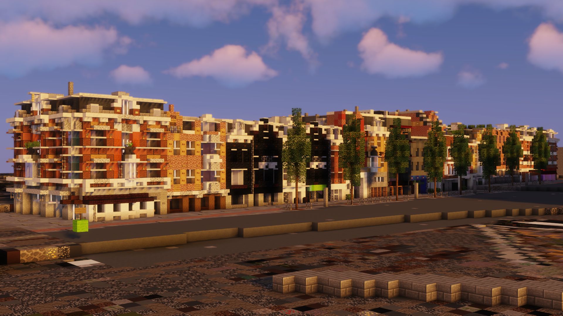 Descarga gratuita de fondo de pantalla para móvil de Minecraft, Videojuego, Ámsterdam.