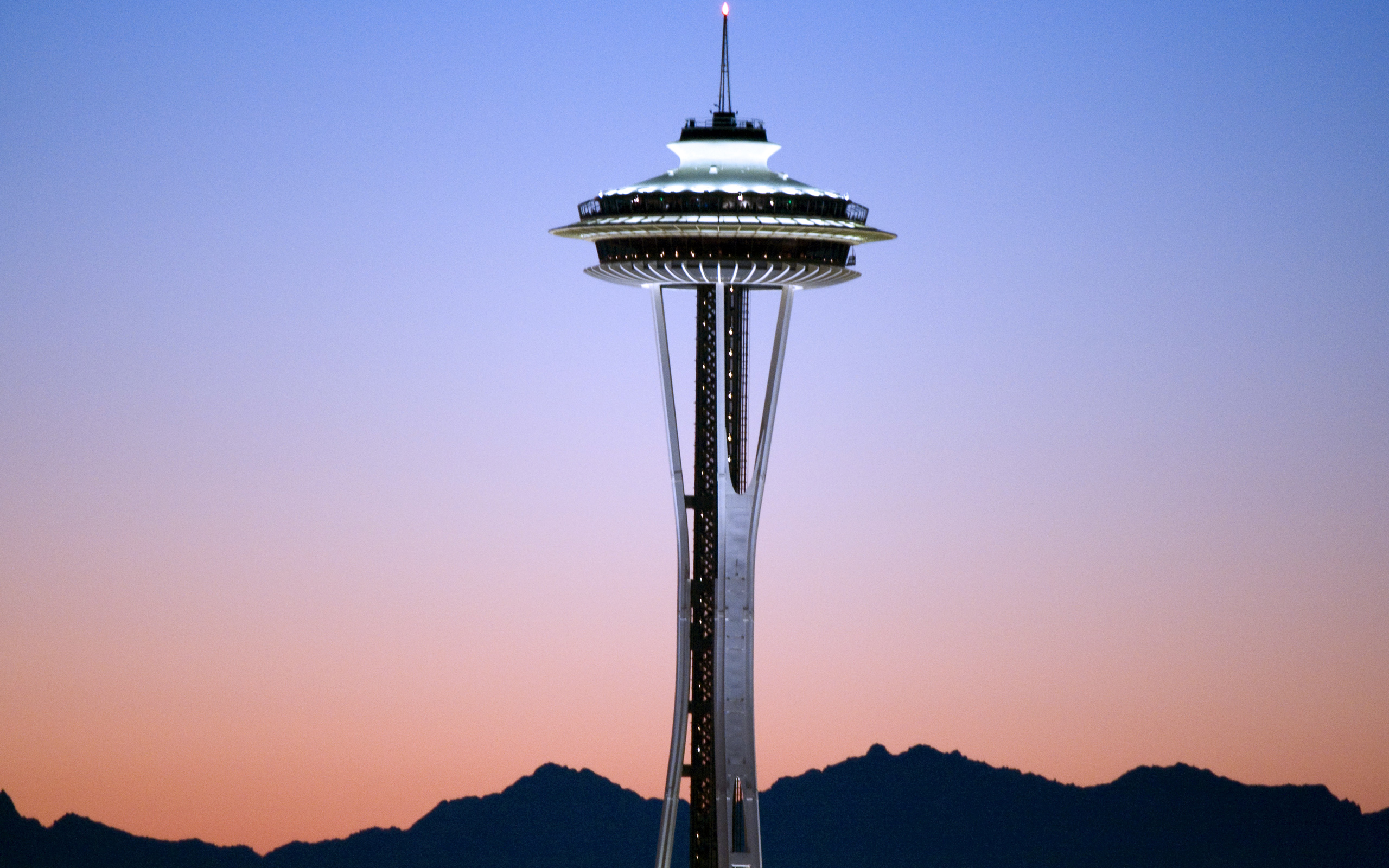 space needle, seattle, man made