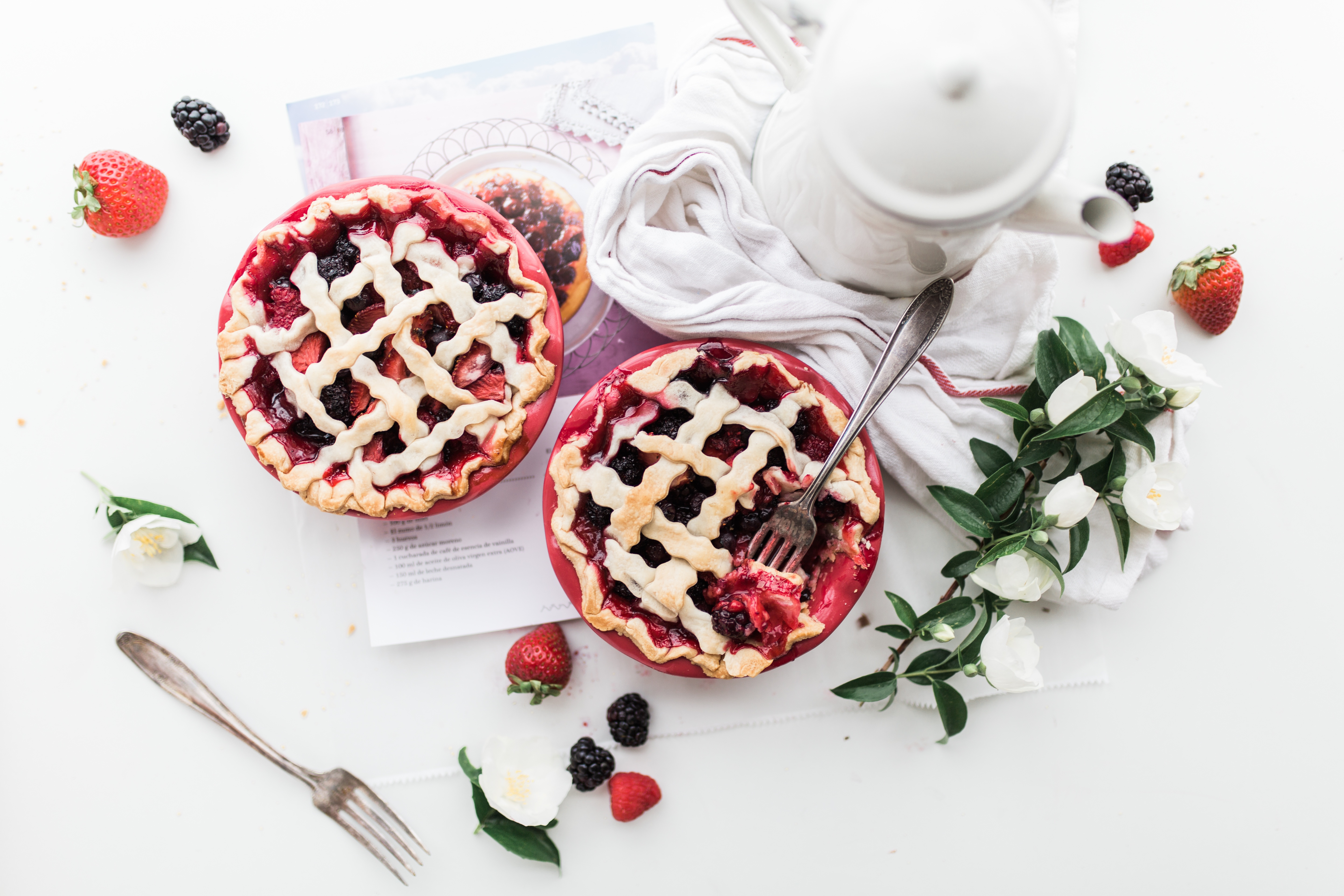 food, pie, berry, pastry, still life