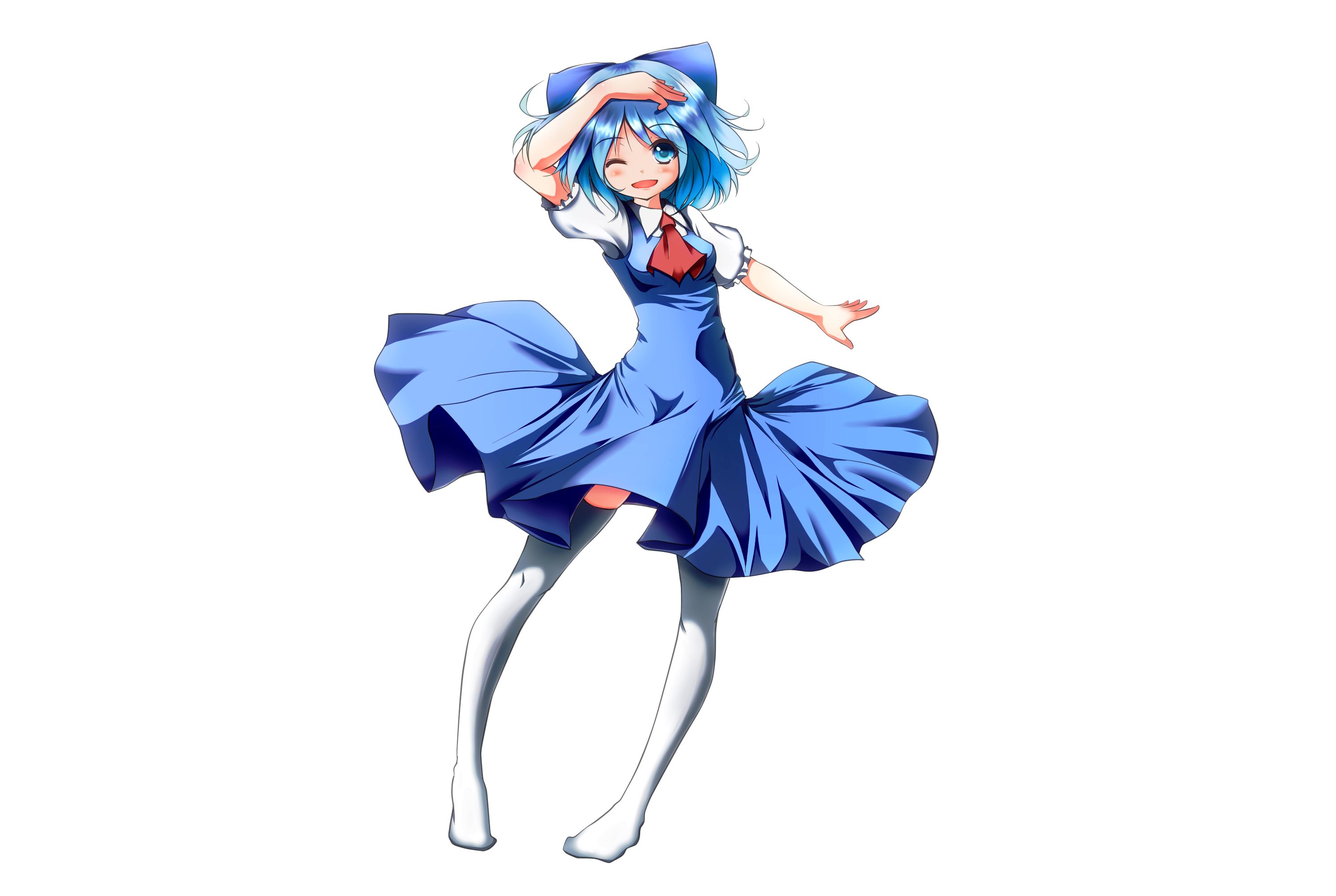 Baixe gratuitamente a imagem Anime, Touhou, Cirno (Touhou) na área de trabalho do seu PC