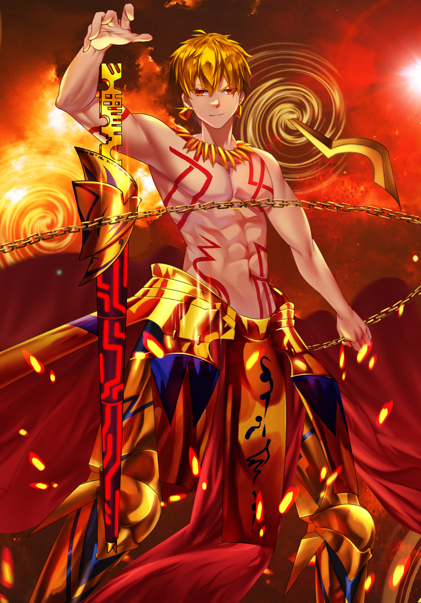 Free download wallpaper Anime, Gilgamesh (Fate Series), Fate/grand Order, Fate Series on your PC desktop