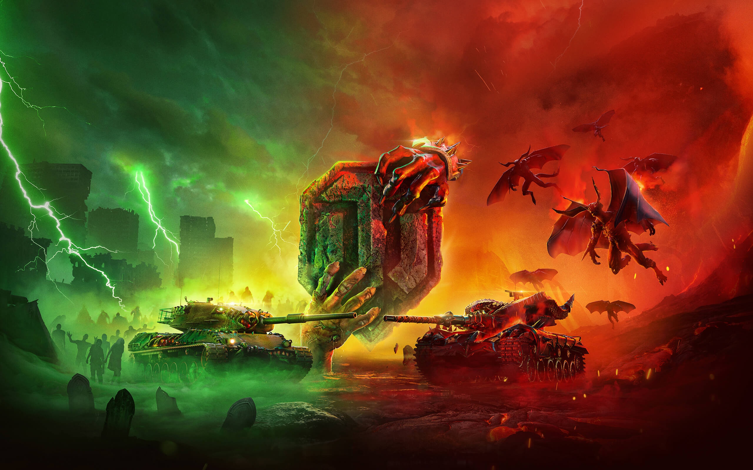 Free download wallpaper World Of Tanks, Demon, Tank, Video Game on your PC desktop