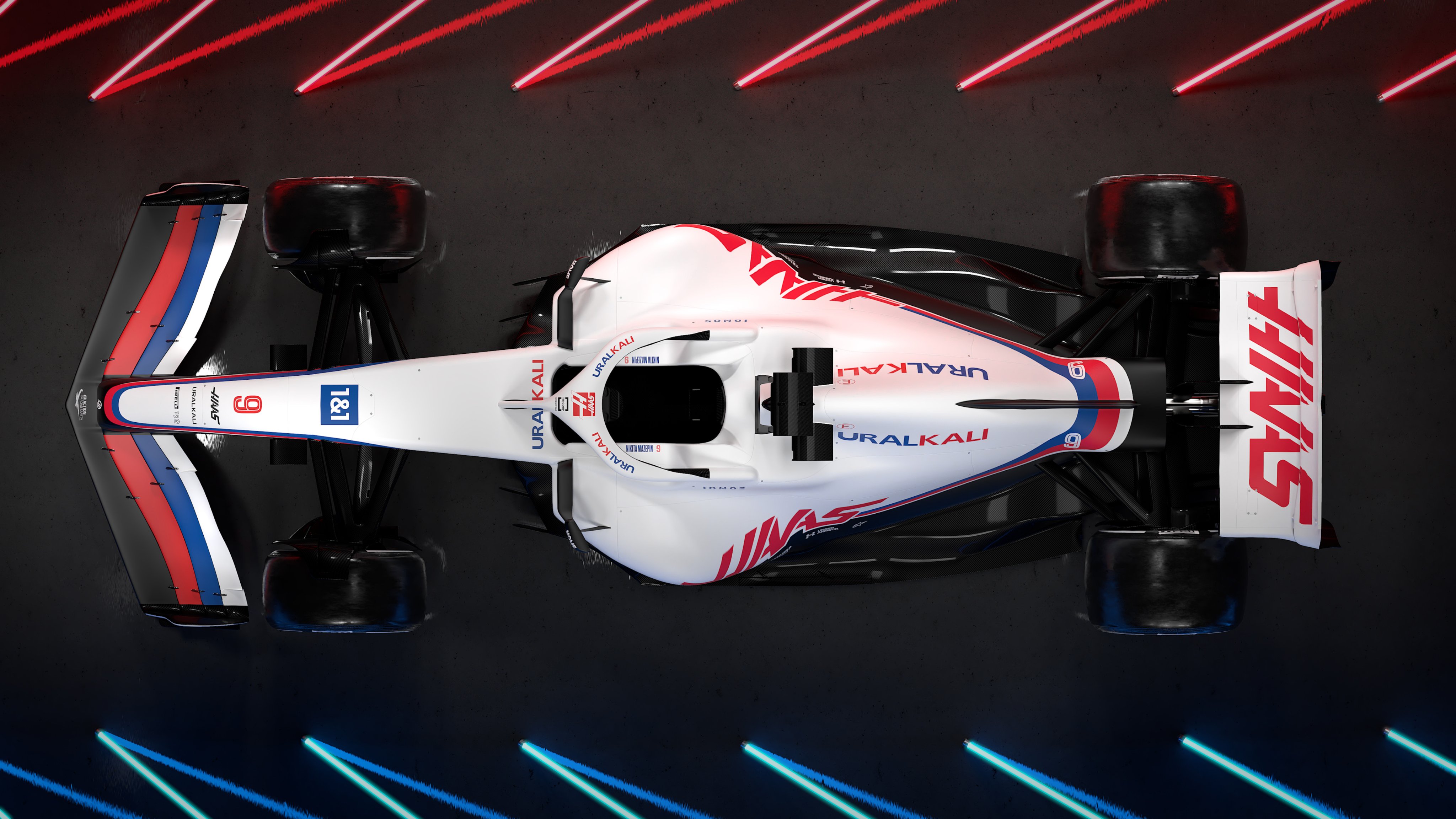 Laden Sie Haas F1 Team HD-Desktop-Hintergründe herunter