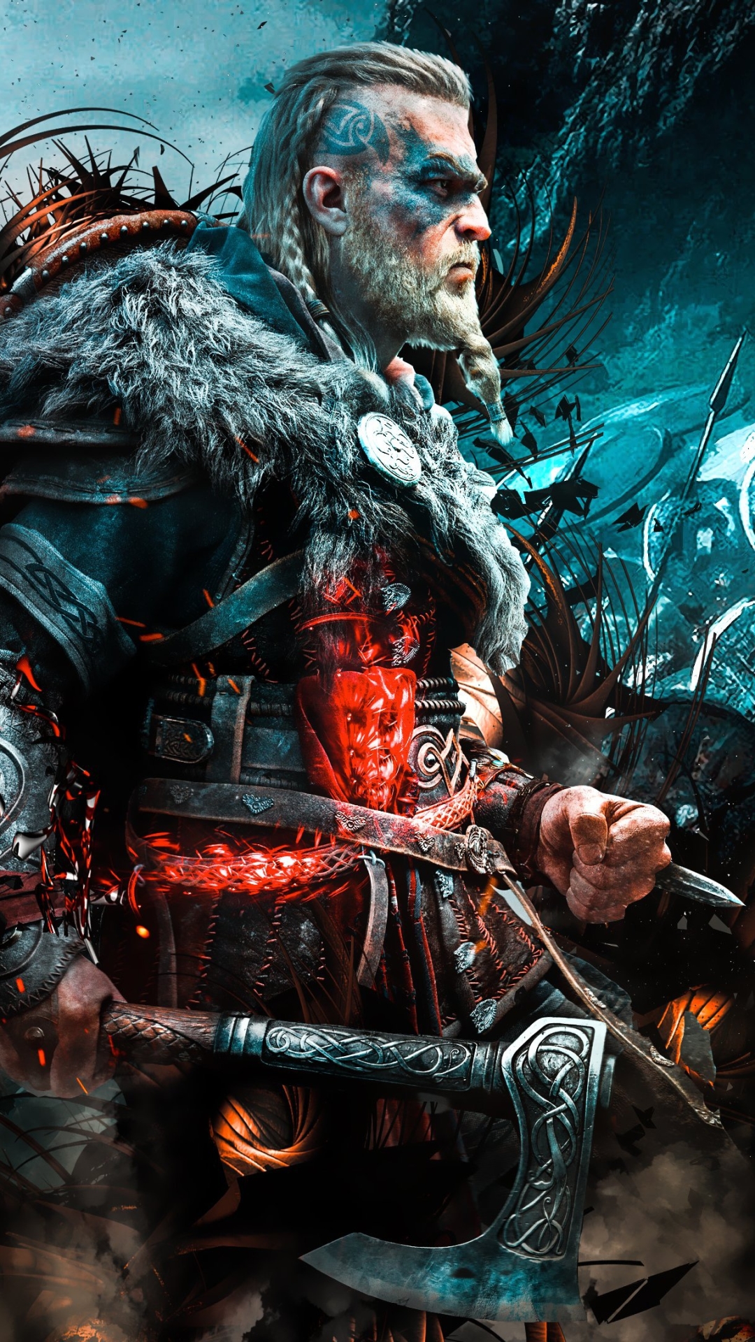 Download mobile wallpaper Assassin's Creed, Video Game, Viking, Assassin's Creed Valhalla for free.