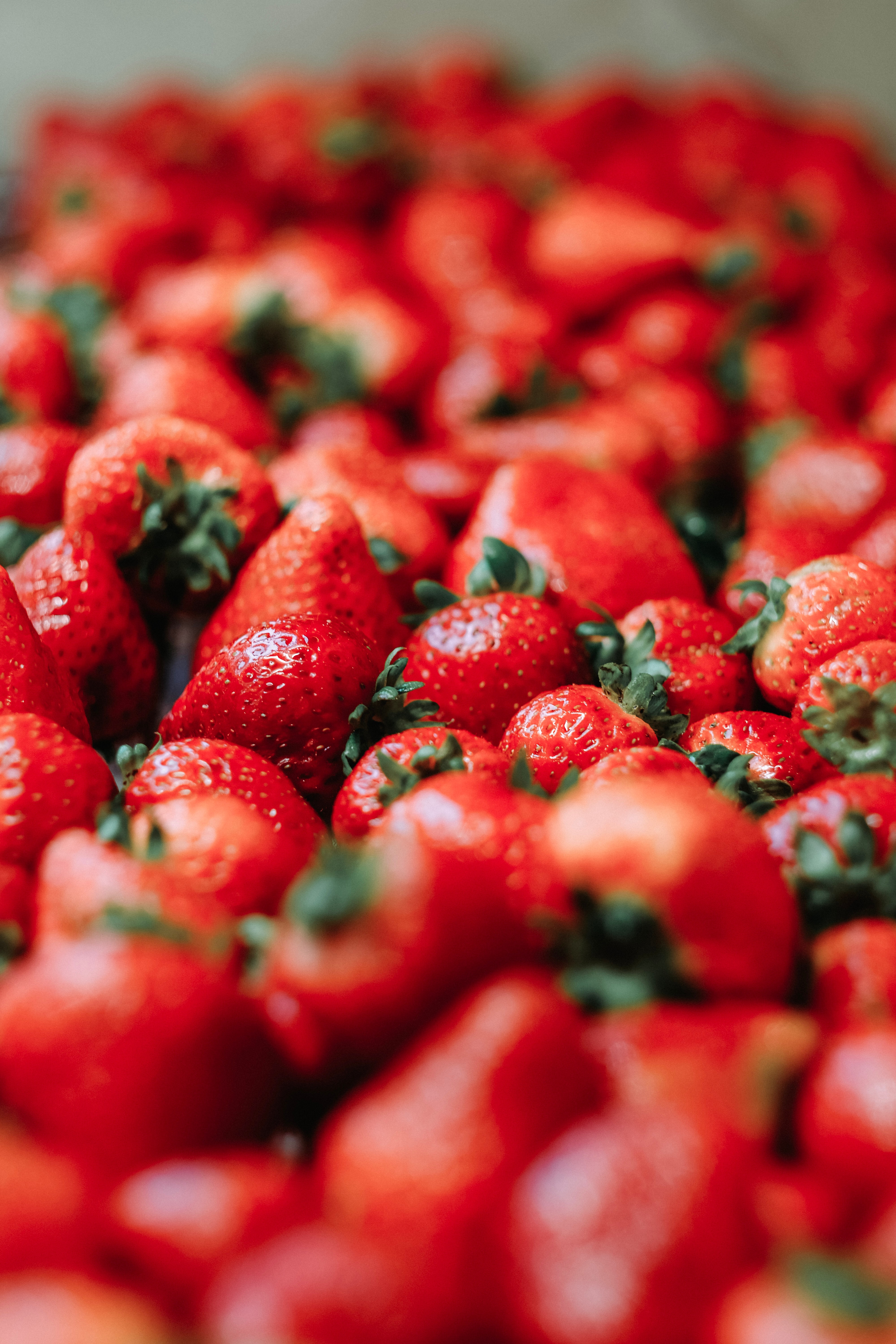 strawberry, food, berries, red, ripe, juicy