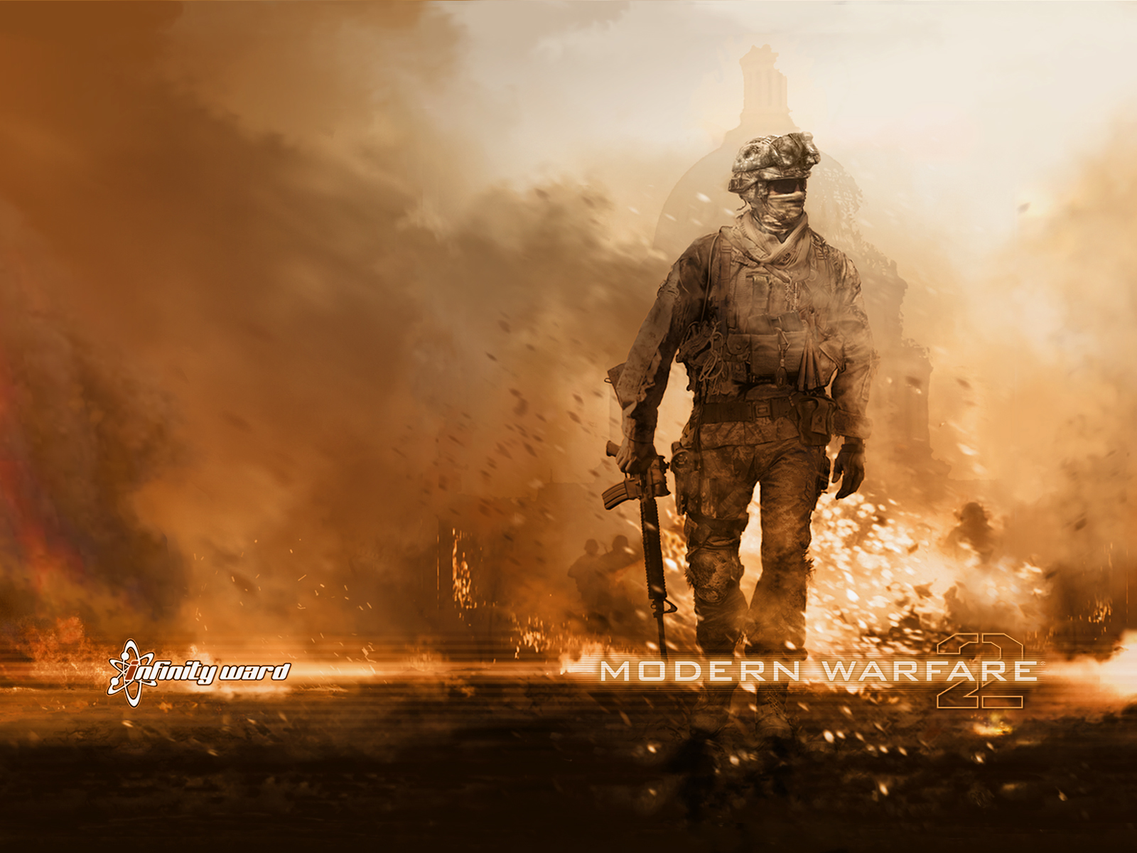 Laden Sie Modern Warfare 2 HD-Desktop-Hintergründe herunter