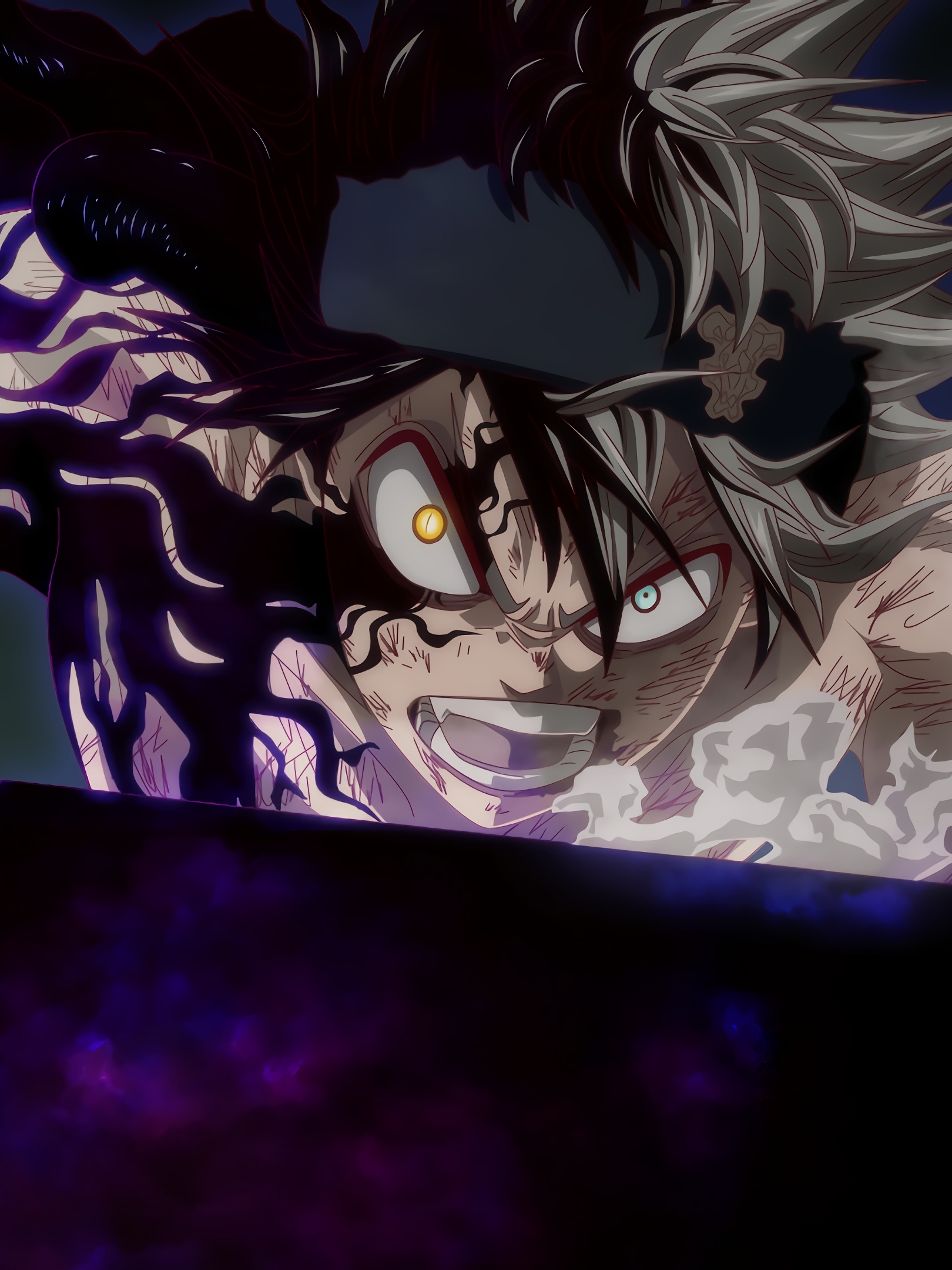 Handy-Wallpaper Animes, Asta (Schwarzklee), Black Clover kostenlos herunterladen.