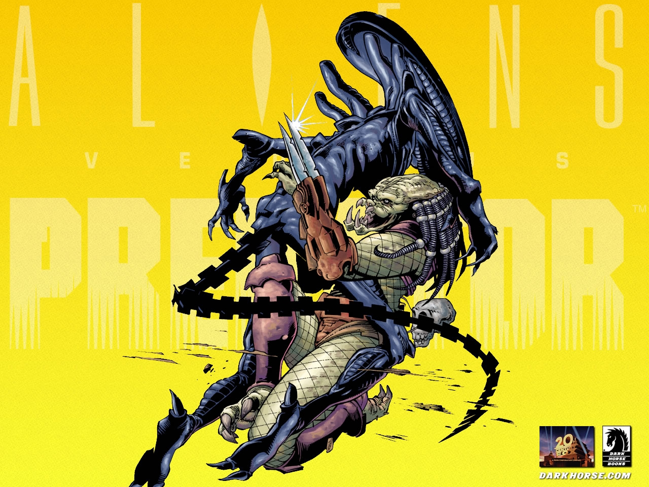 comics, aliens vs predator, alien, predator, xenomorph