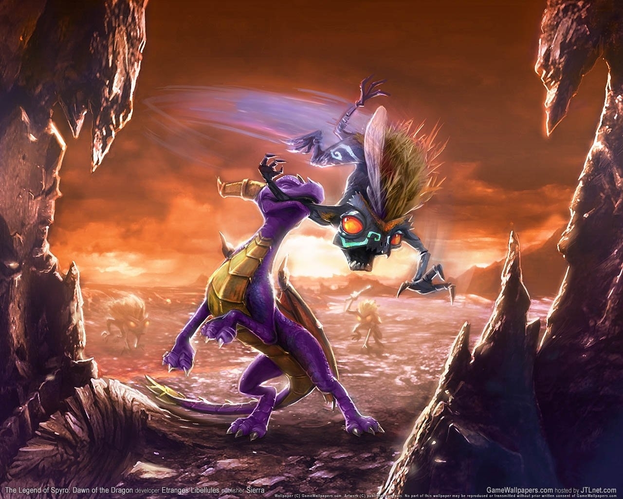 Descarga gratuita de fondo de pantalla para móvil de La Leyenda De Spyro: La Fuerza Del Dragón, Juegos, Dragones.