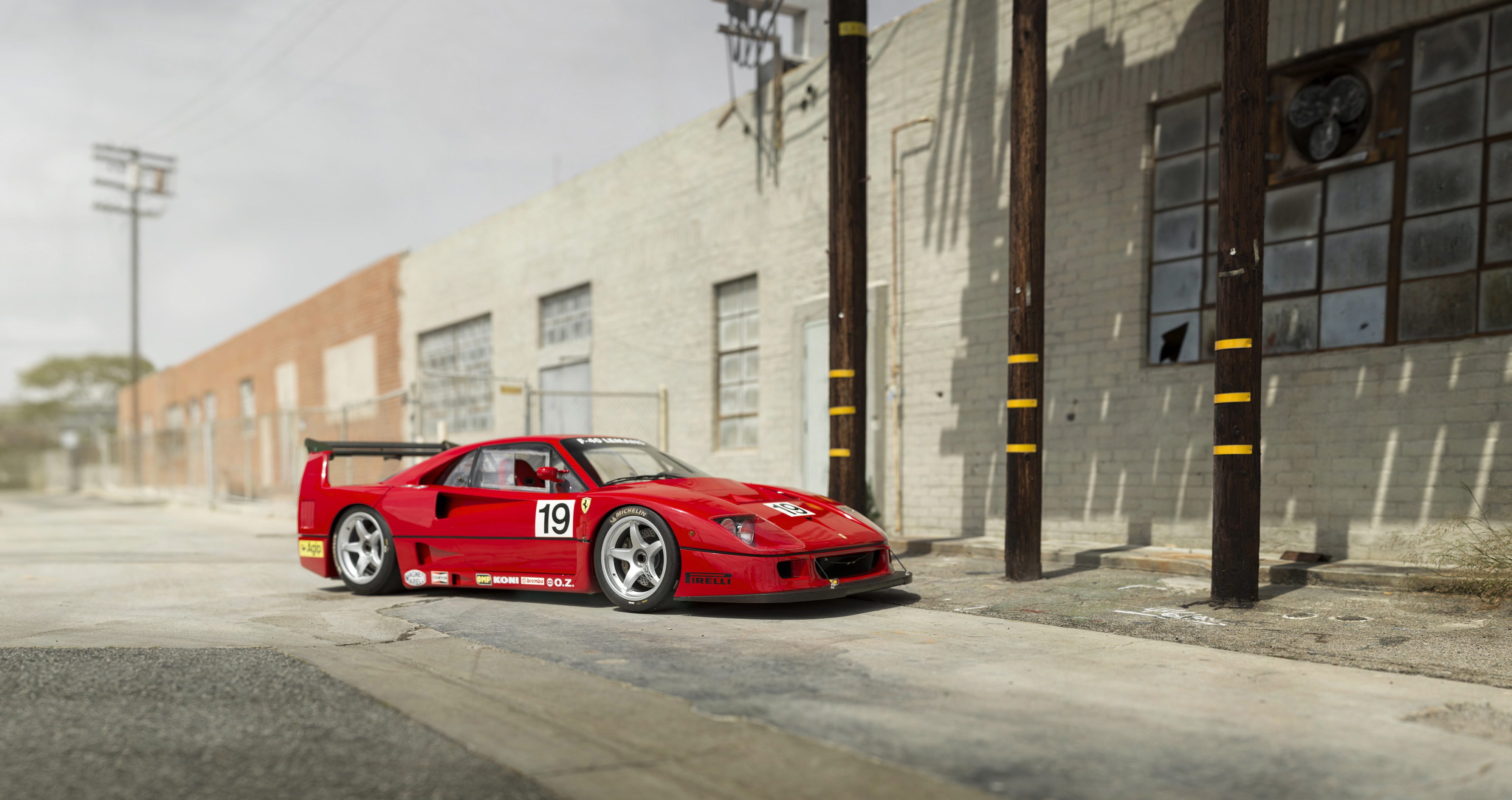 Free download wallpaper Ferrari, Race Car, Ferrari F40, Vehicles on your PC desktop