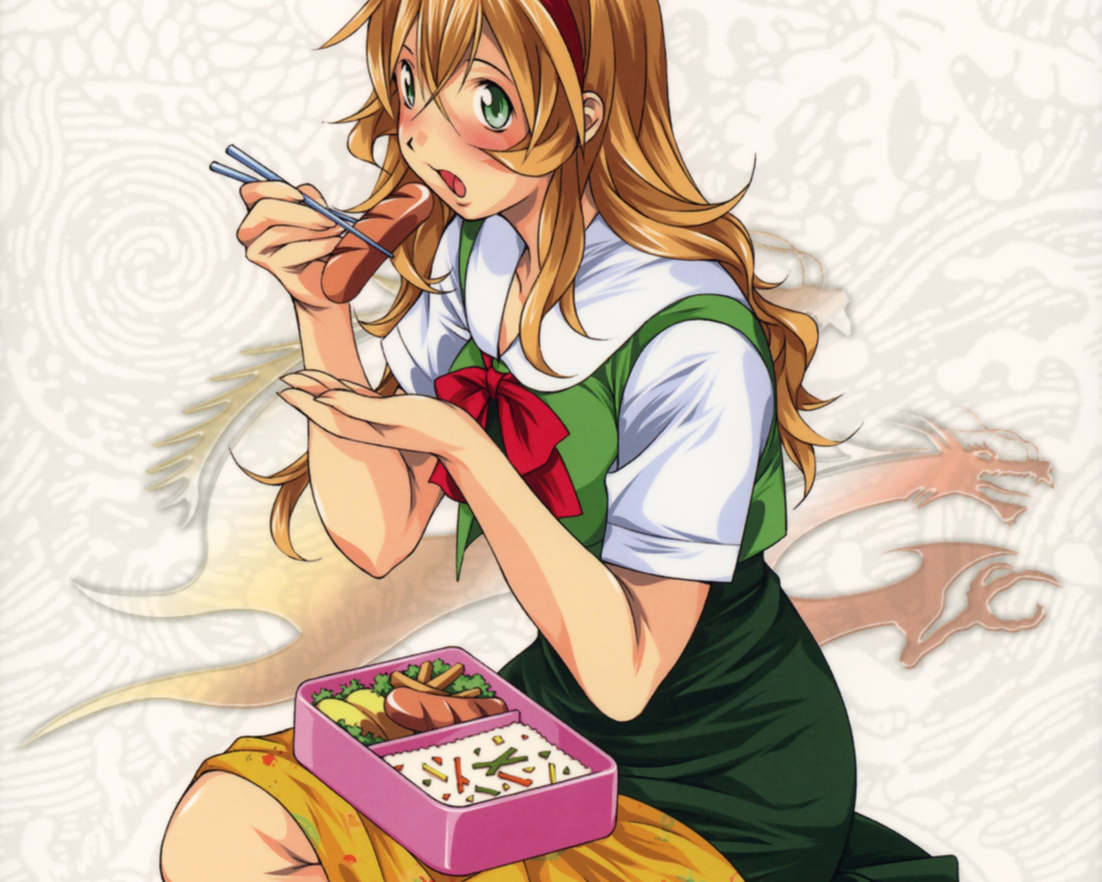 Handy-Wallpaper Animes, Dragon Girls kostenlos herunterladen.