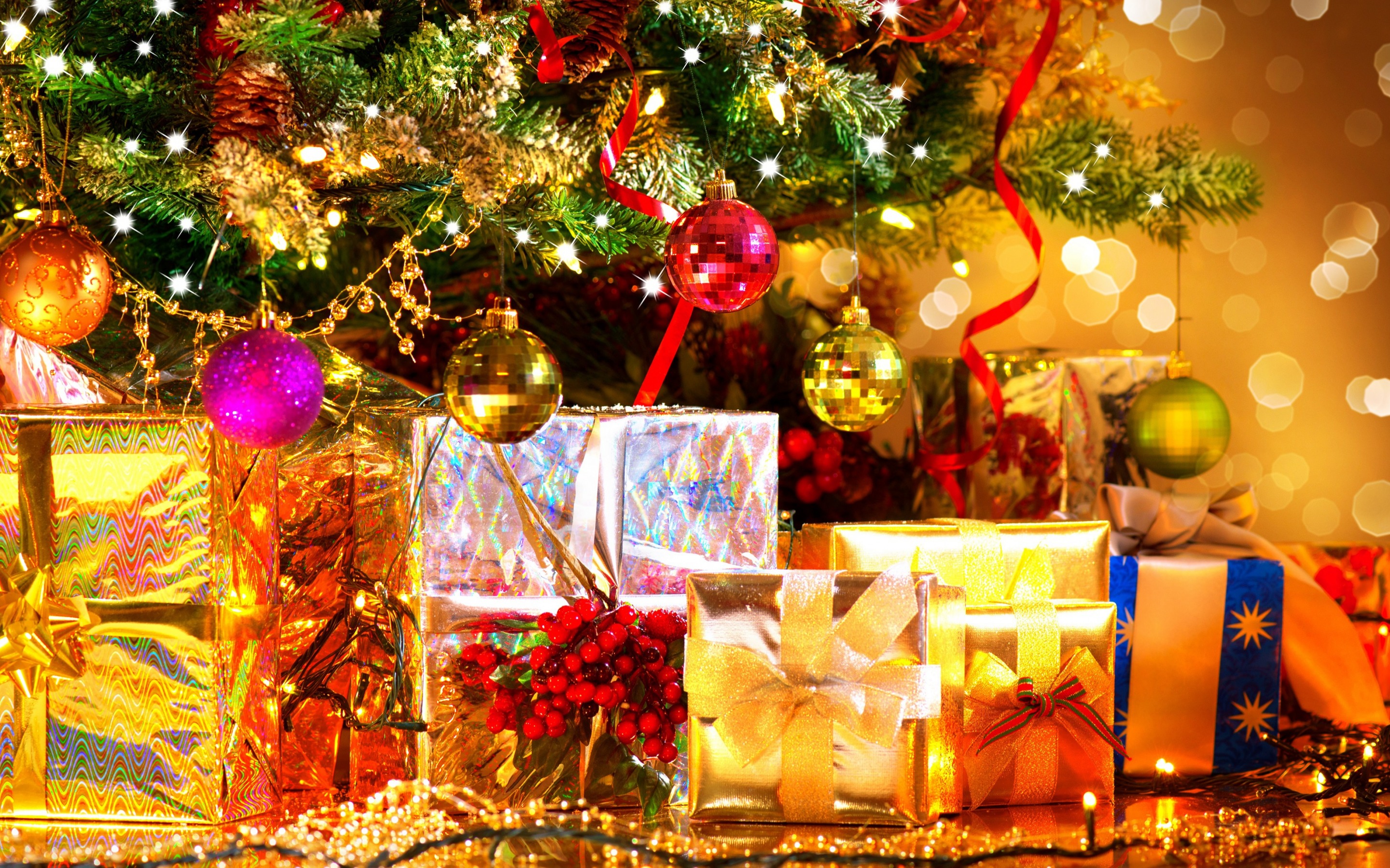 Téléchargez des papiers peints mobile Noël, Vacances, Cadeau, Sapin De Noël, Décoration gratuitement.