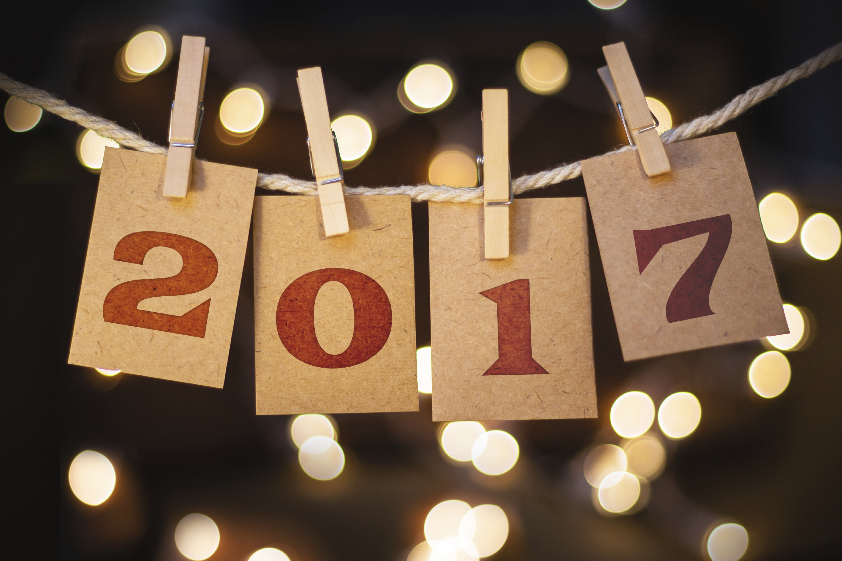Handy-Wallpaper Feiertage, Neujahr, Licht, Neujahr 2017 kostenlos herunterladen.