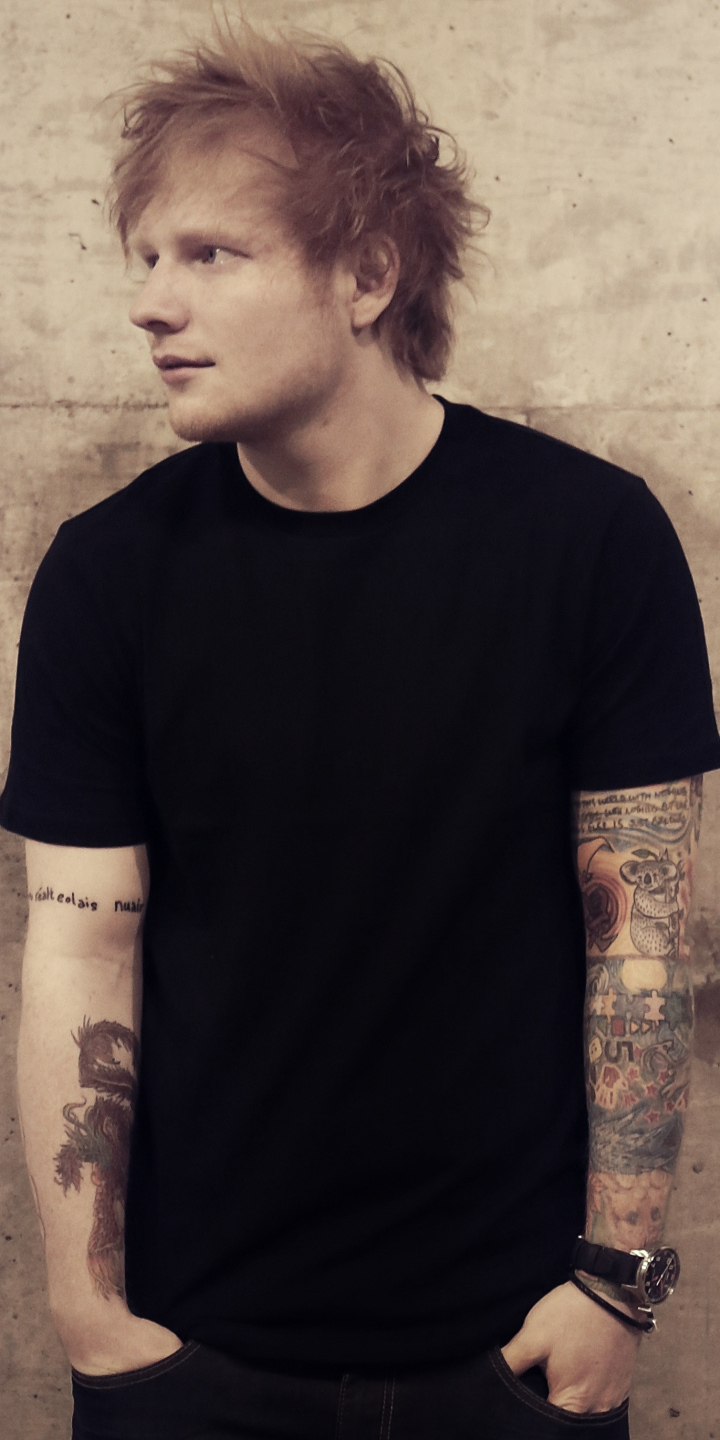 music, ed sheeran, singer, english, tattoo Free Stock Photo