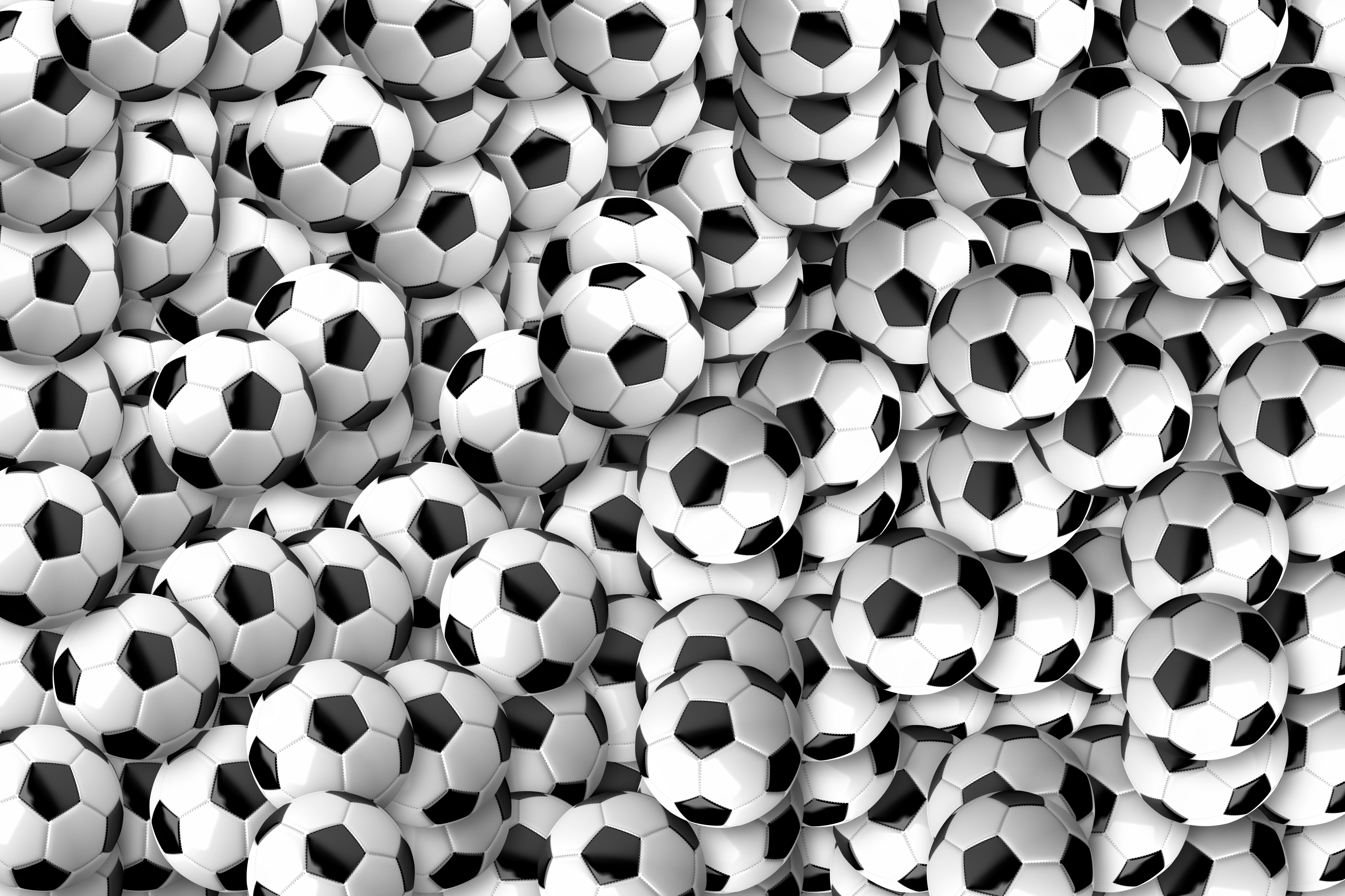 football, sports, texture, lots of, multitude, football balls, footballs High Definition image