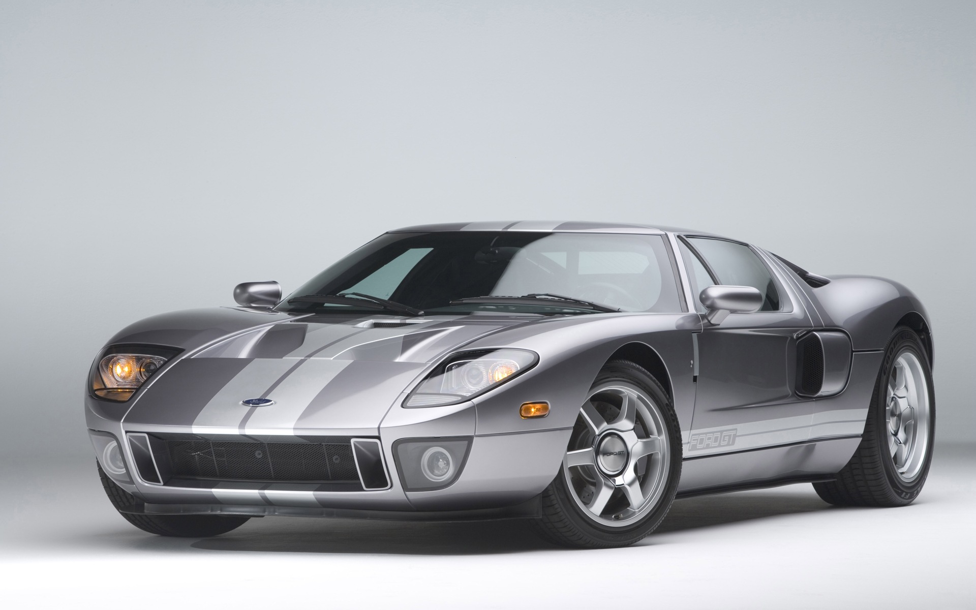 Download mobile wallpaper Ford, Car, Ford Gt, Vehicles, Silver Car for free.