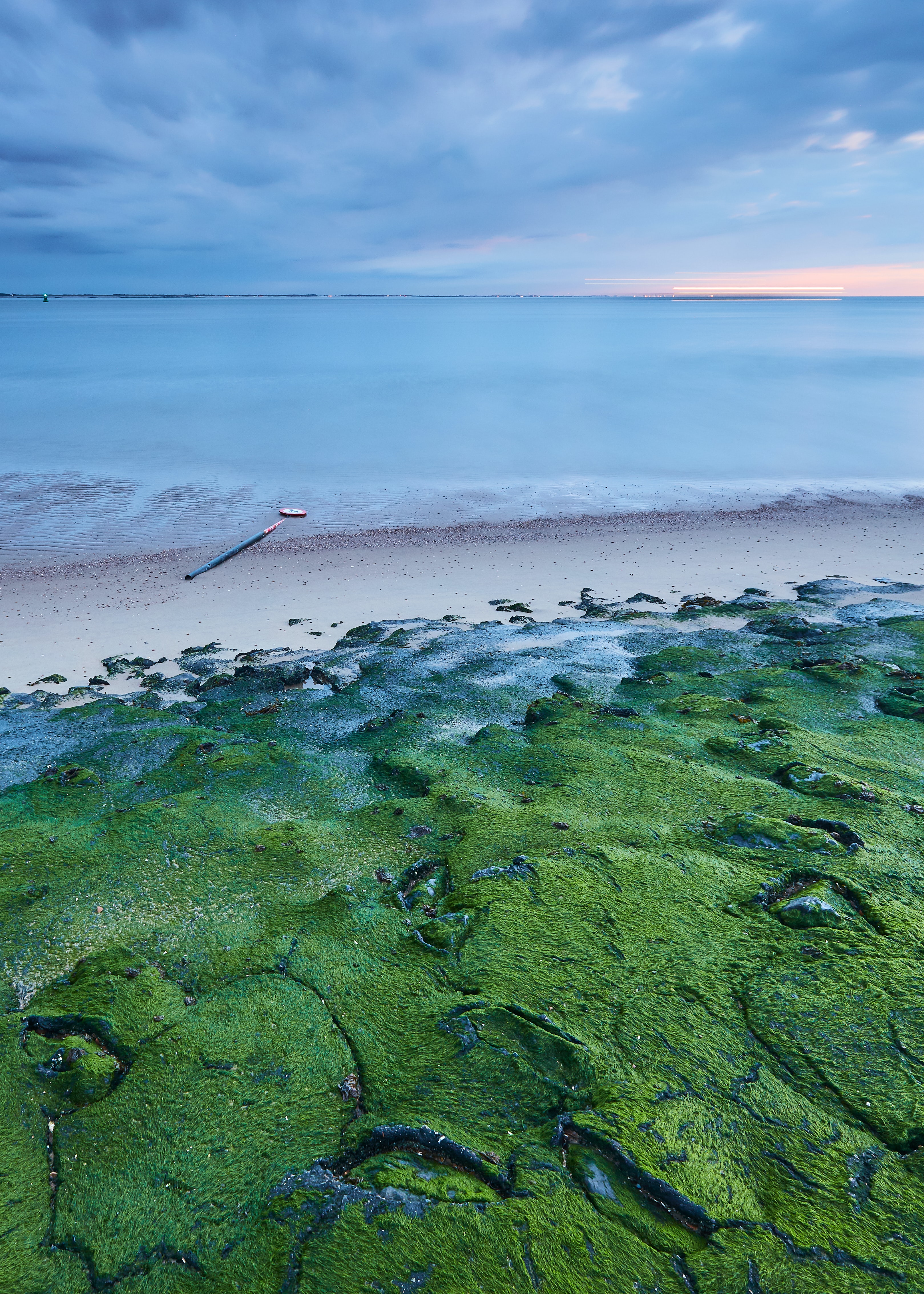 Free download wallpaper Coast, Moss, Nature, Horizon, Sea on your PC desktop