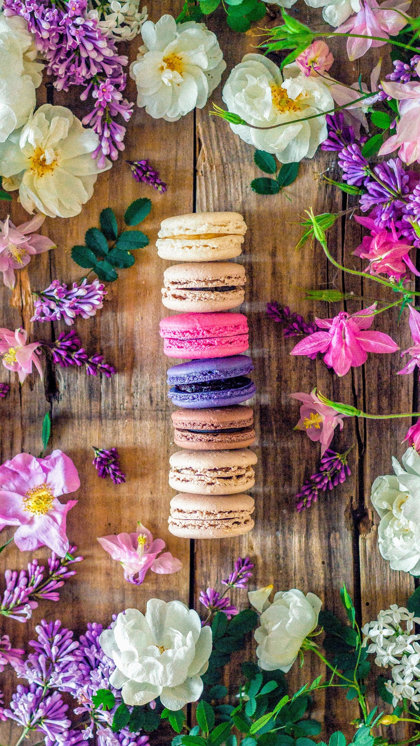 Download mobile wallpaper Food, Macaron for free.