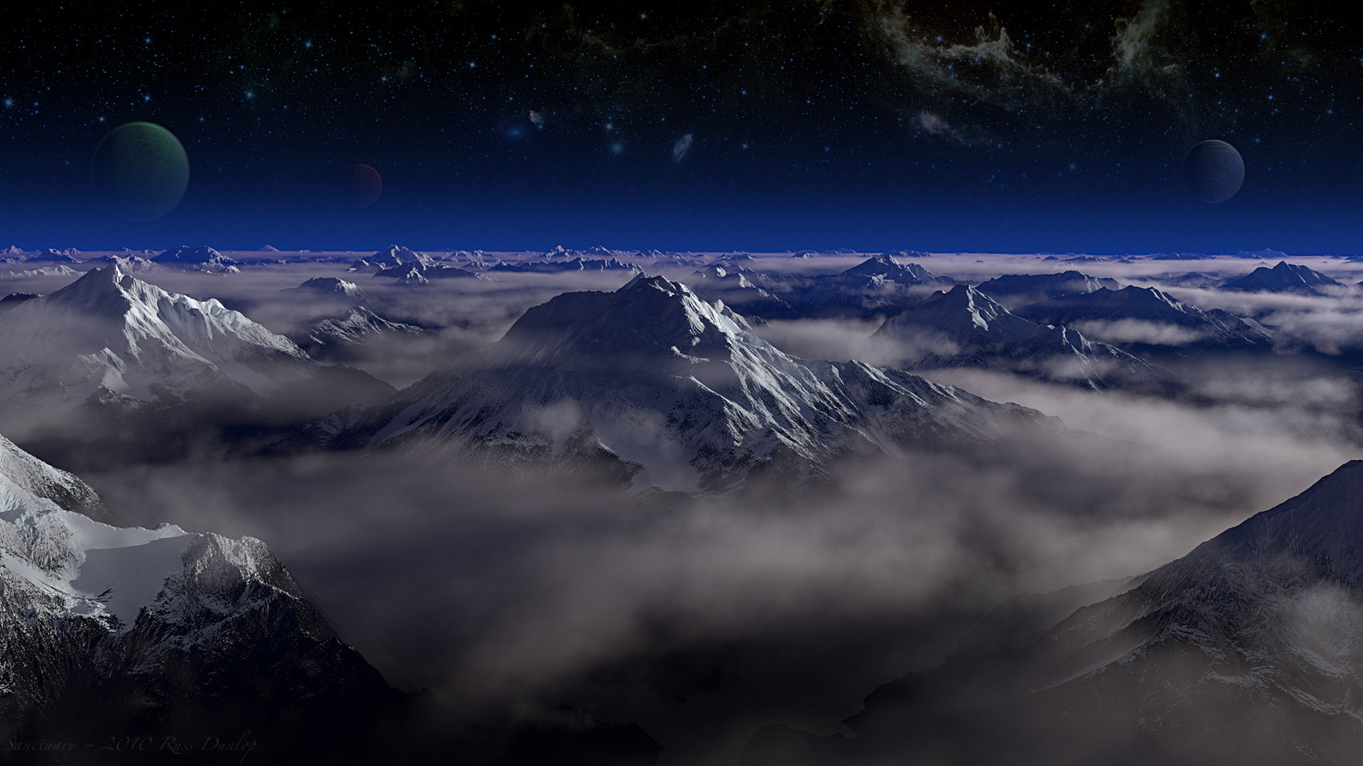 Free download wallpaper Landscape, Sci Fi on your PC desktop