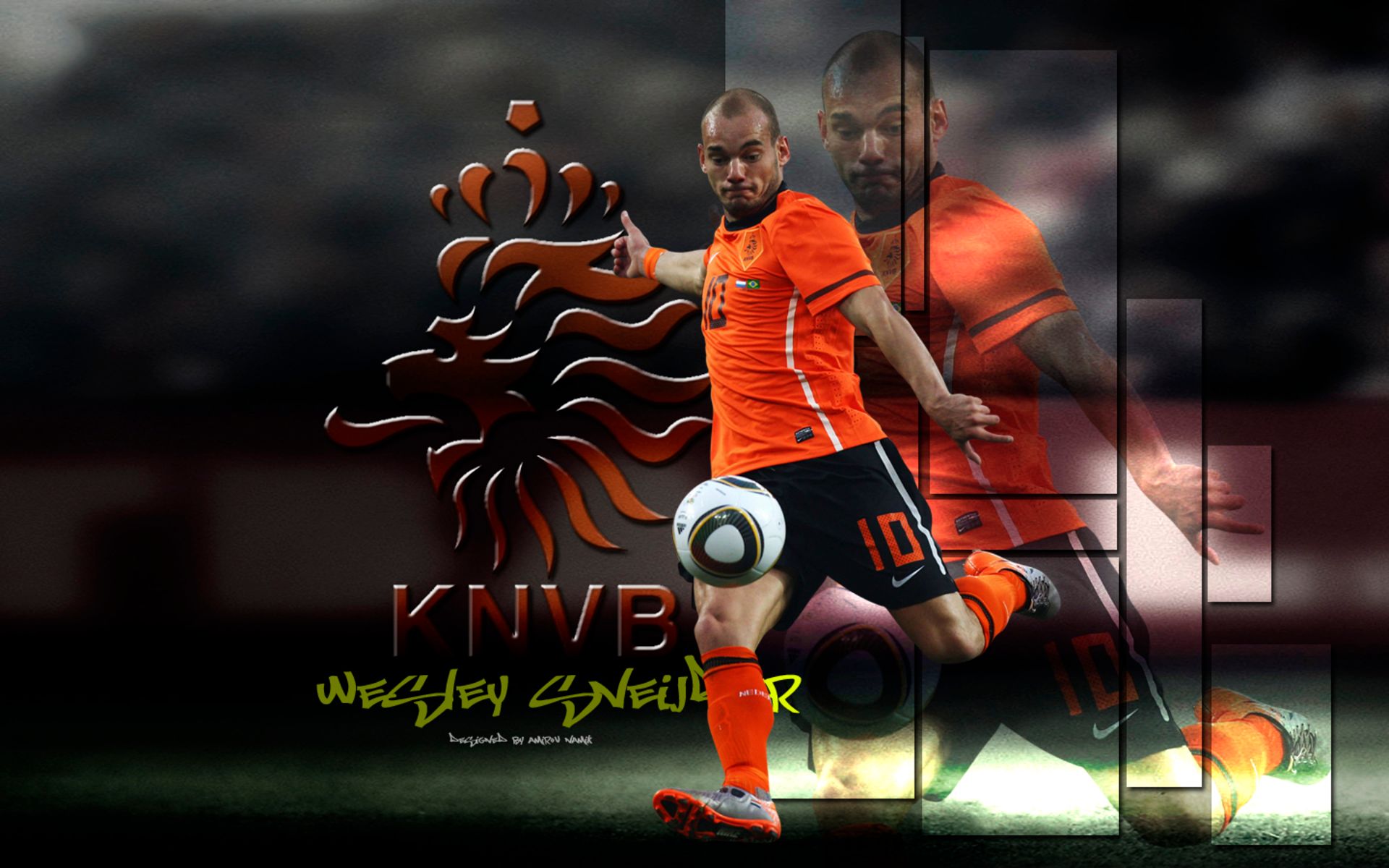 Free download wallpaper Sports, Soccer, Netherlands National Football Team, Wesley Sneijder on your PC desktop