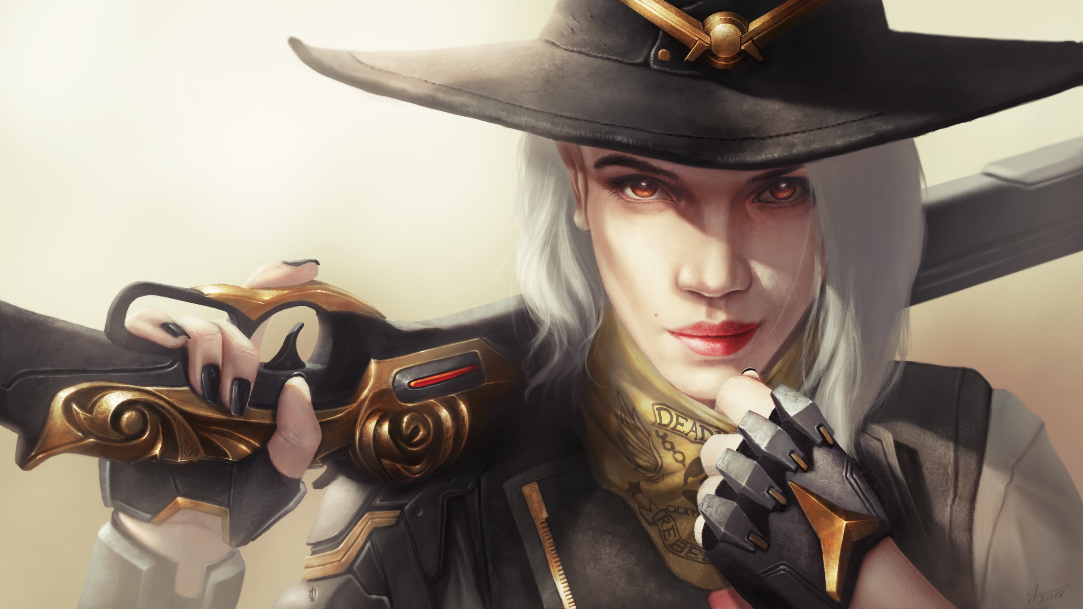 Free download wallpaper Overwatch, Video Game, Ashe (Overwatch) on your PC desktop