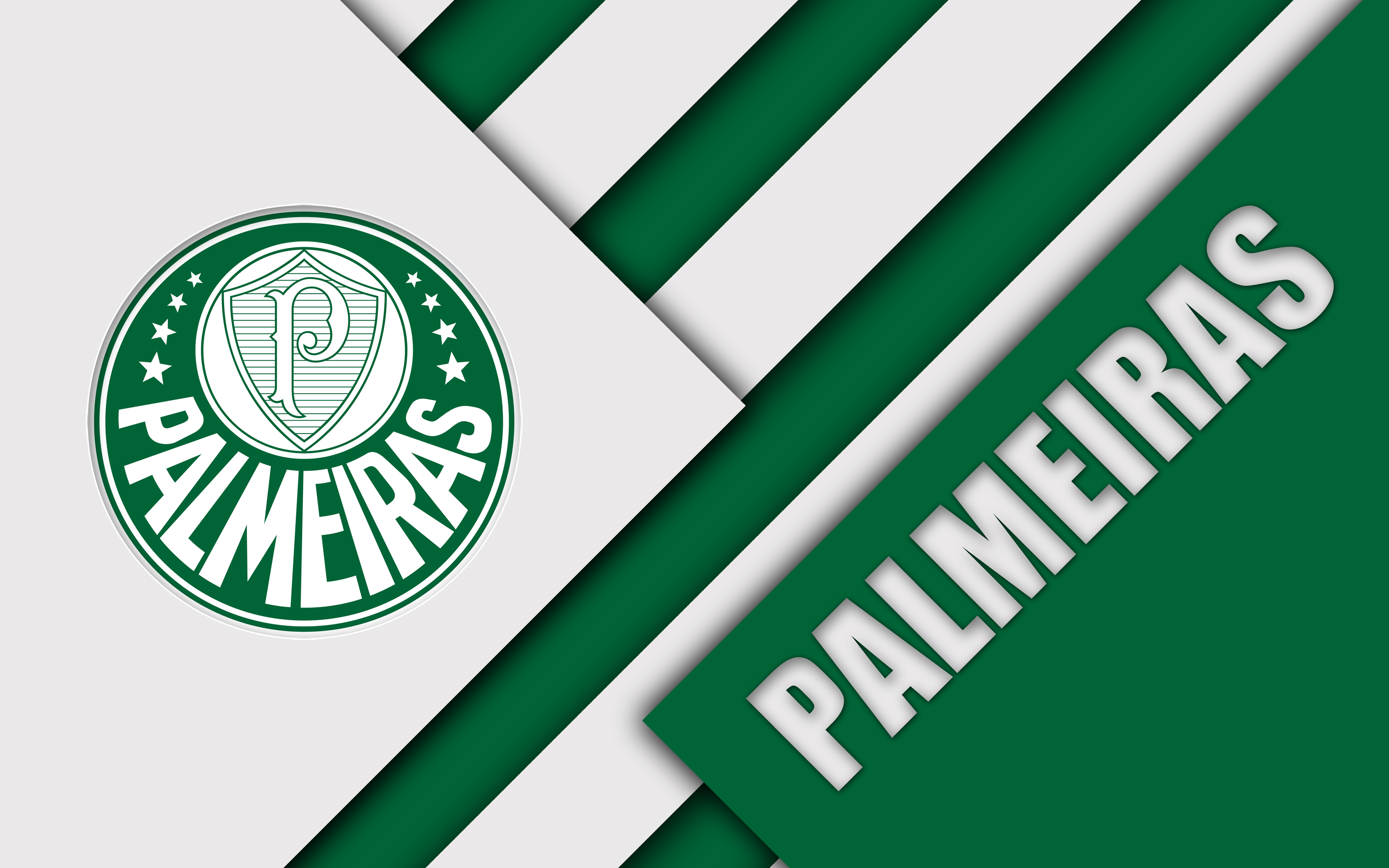 Laden Sie das Sport, Fußball, Logo, Sociedade Esportiva Palmeiras-Bild kostenlos auf Ihren PC-Desktop herunter