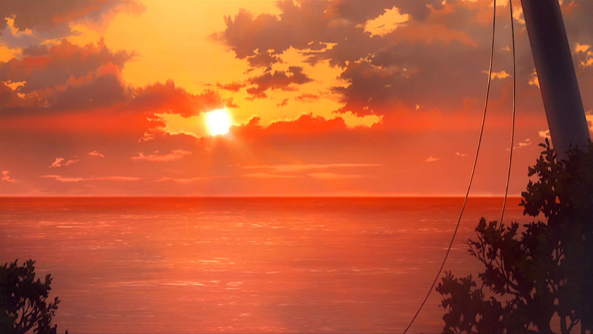 Laden Sie das Strand, Sonnenuntergang, Animes, Darling In The Franxx-Bild kostenlos auf Ihren PC-Desktop herunter