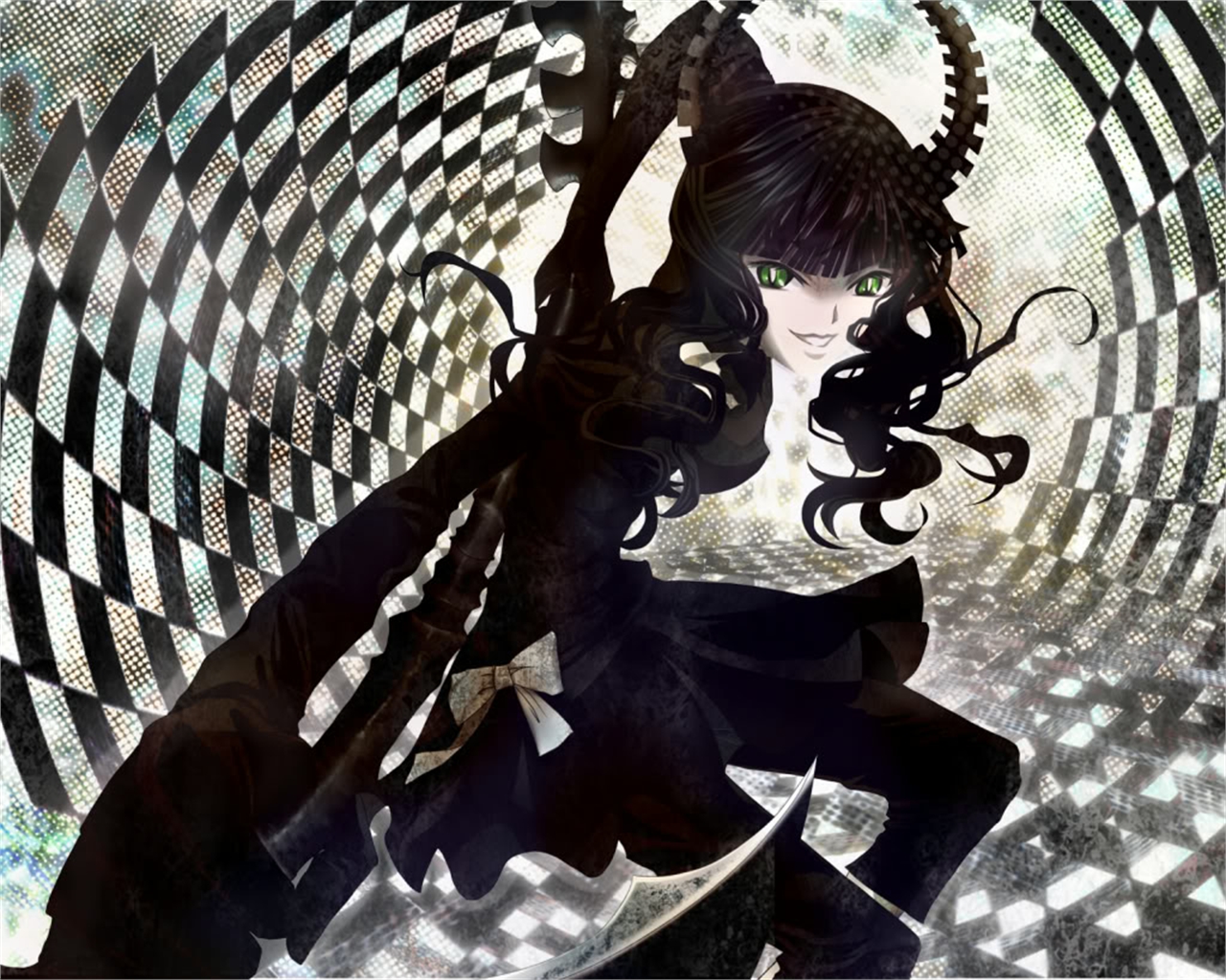 Handy-Wallpaper Animes, Burakku Rokku Shuta, Dead Master (Black Rock Shooter) kostenlos herunterladen.